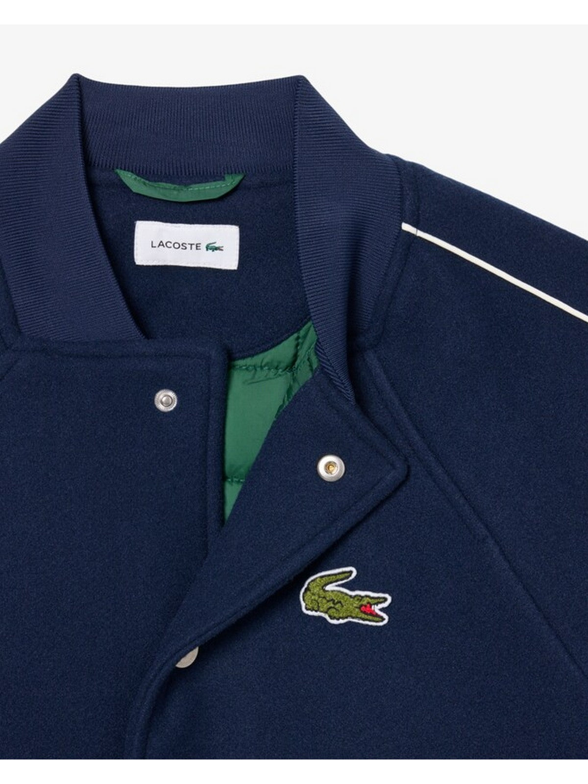 LACOSTE KIDS Giubbino Bambini e ragazzi LCN LACOSTE VARSITY JACKET Blu - 847770 UGW gioboutiqueweb