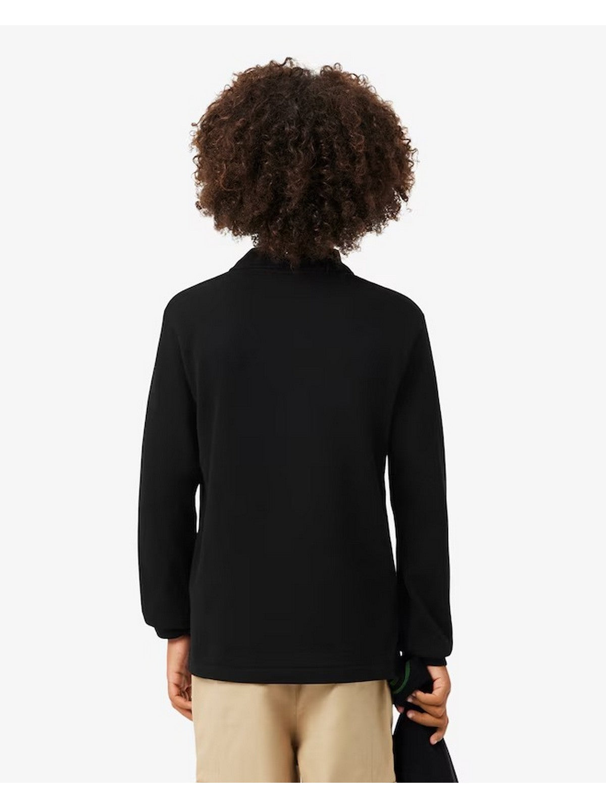 LACOSTE KIDS Polo Bambini e ragazzi LCB LS PIQUE POLO Nero - 947387 K96 gioboutiqueweb