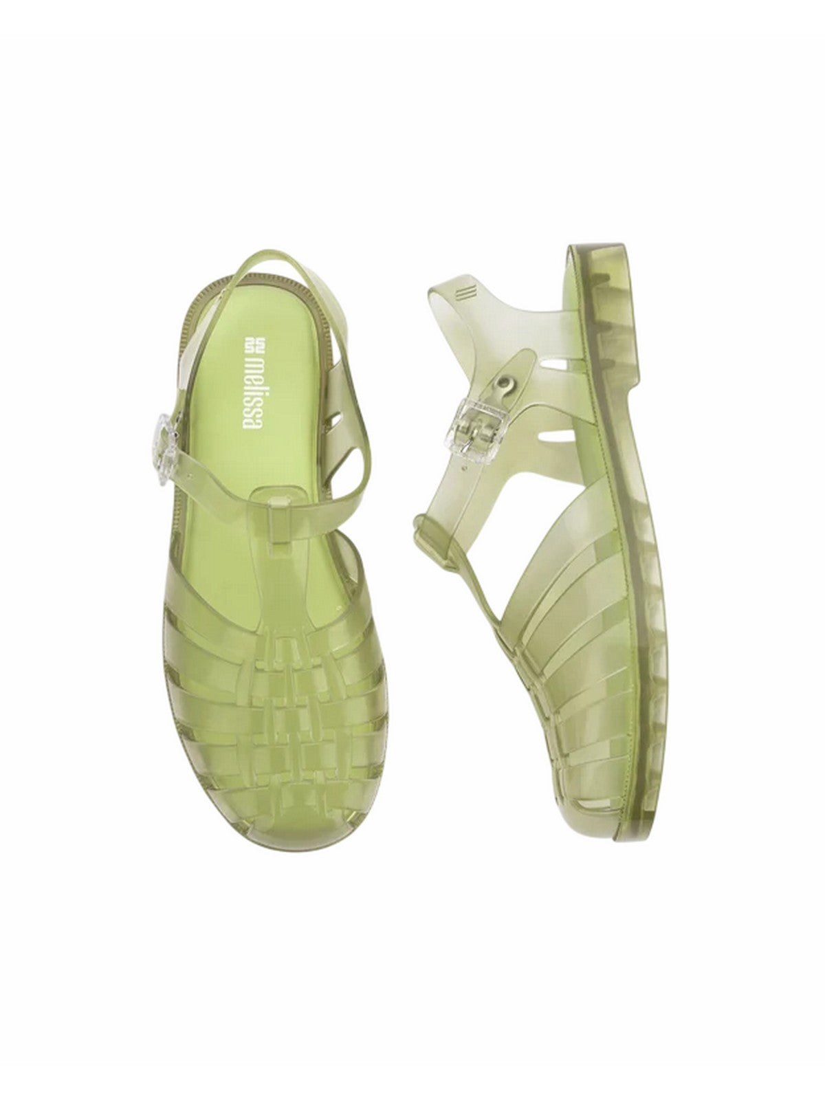 Melissa Sandalo Melissa Possession Ad Transp Green 32408-BO065 gioboutiqueweb