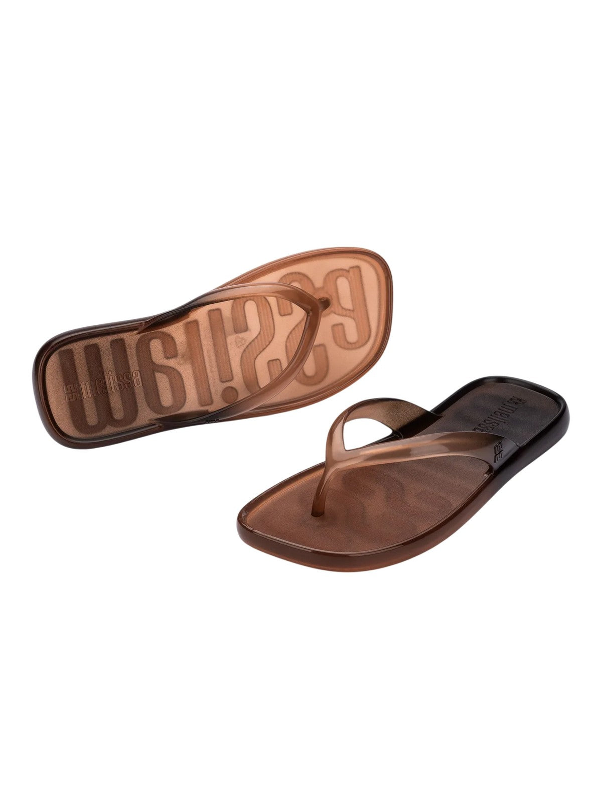 Melissa Infradito Melissa Beachwear Ad Brown/Black 37864-BU241 gioboutiqueweb