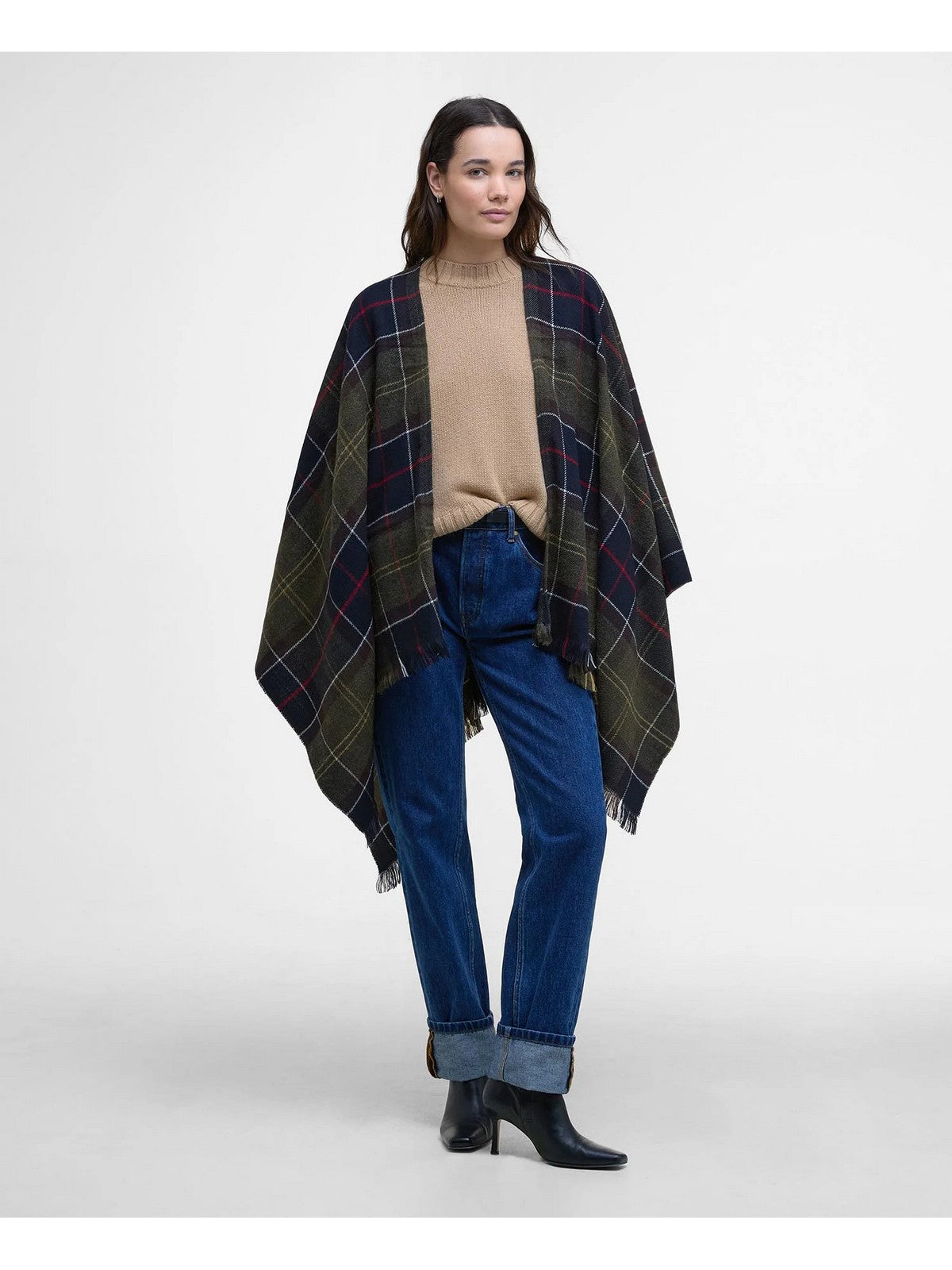 BARBOUR Mantella Donna STAFFIN TARTAN SERAPE CLASSIC TA - LSC0184 TN11 gioboutiqueweb