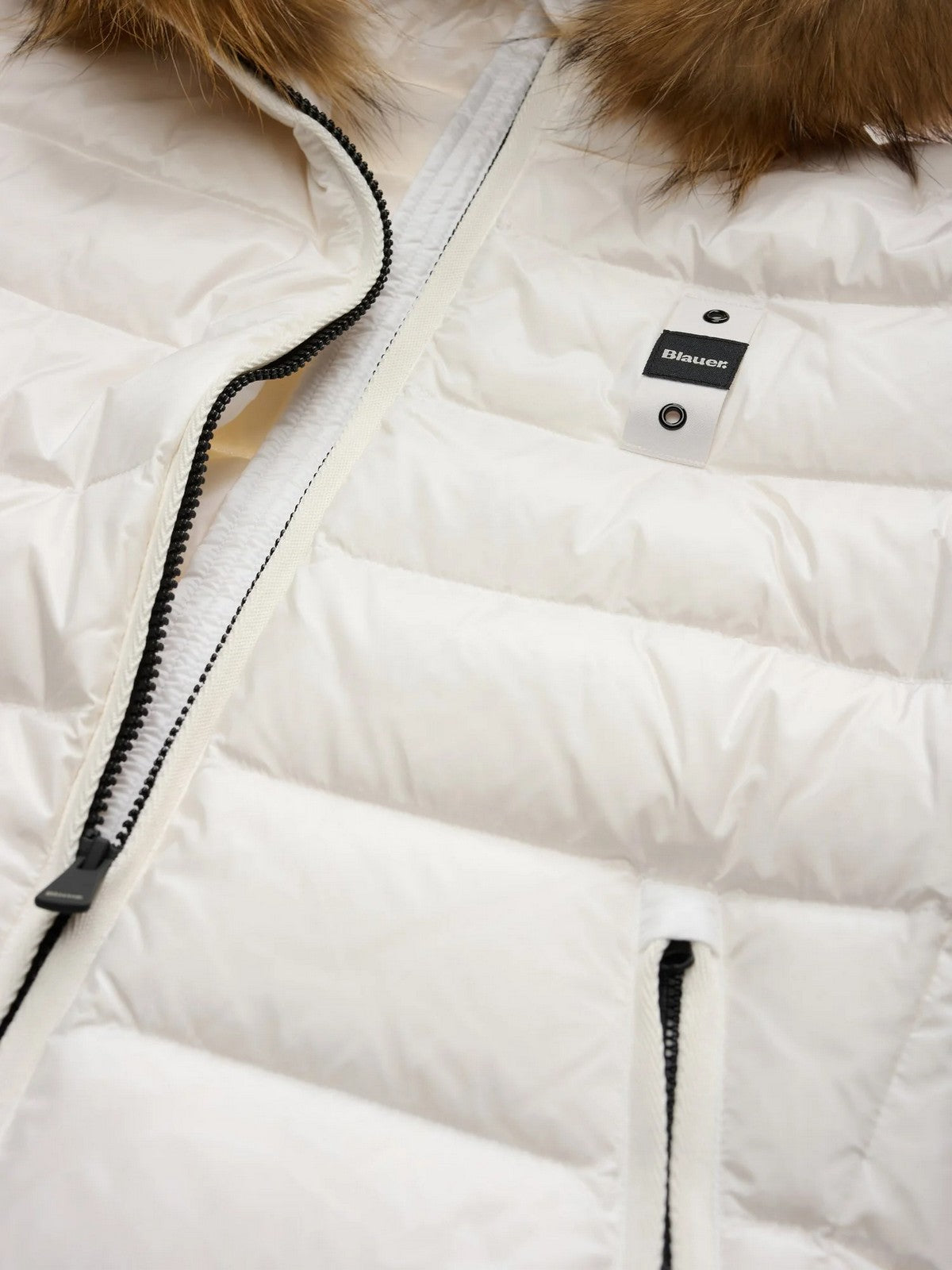 BLAUER Piumino Donna ARCADIA BIANCO OTTICO int. BIANCO OTTICO - 26WBLDC03038 006047 100BI gioboutiqueweb