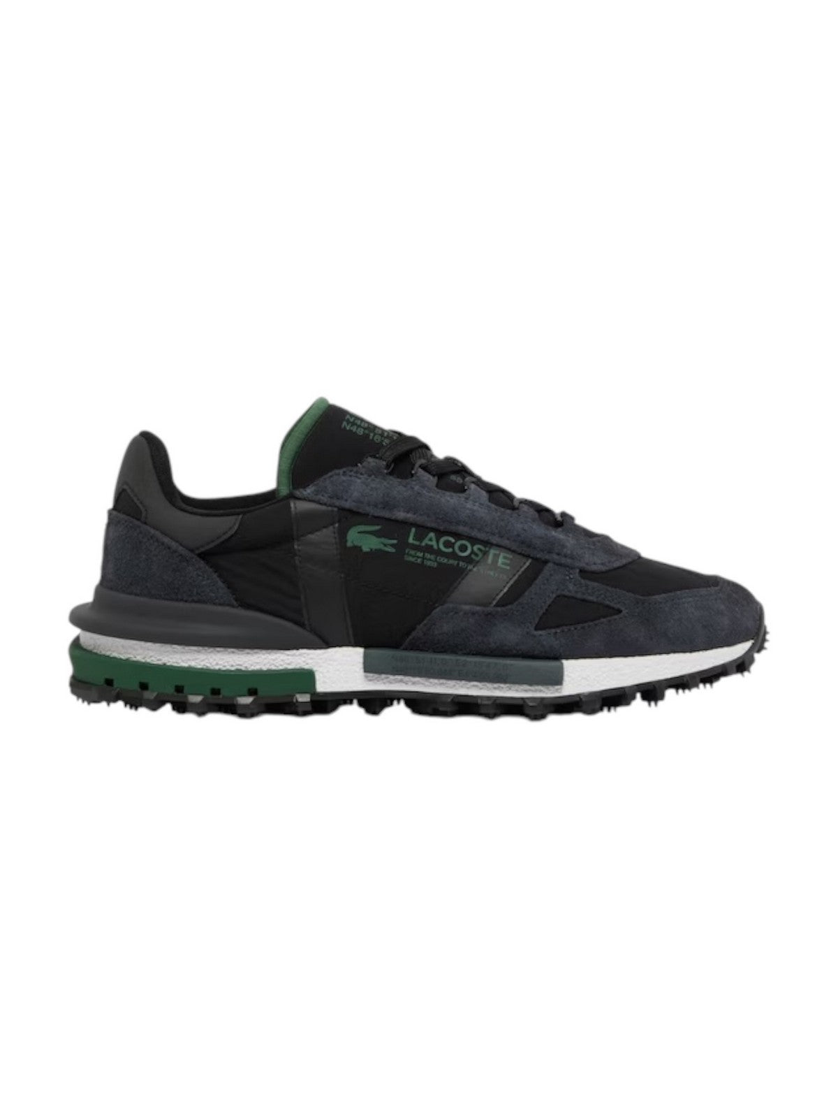 LACOSTE Sneaker Uomo ELITE ACTIVE 1262 BLACK/WHITE - 751SMA0041 312 gioboutiqueweb