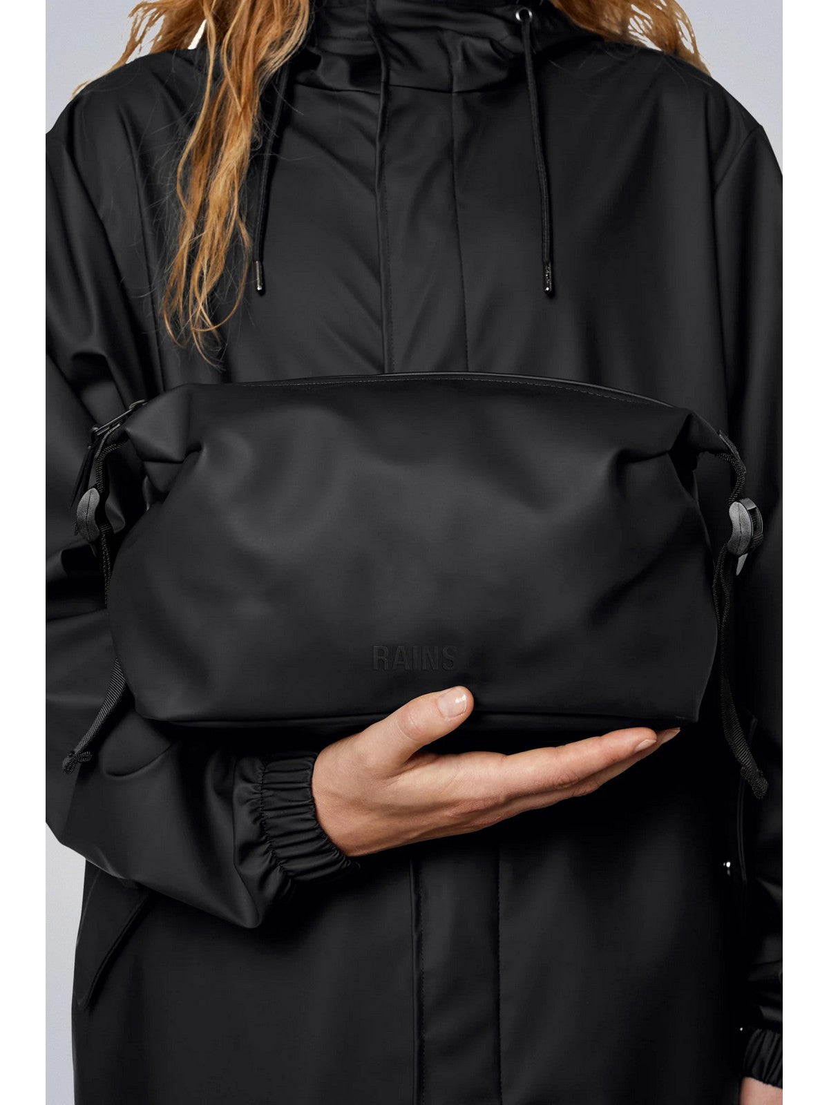 RAINS Borsa Unisex adulto Hilo Wash Bag - 15630 01 Black gioboutiqueweb