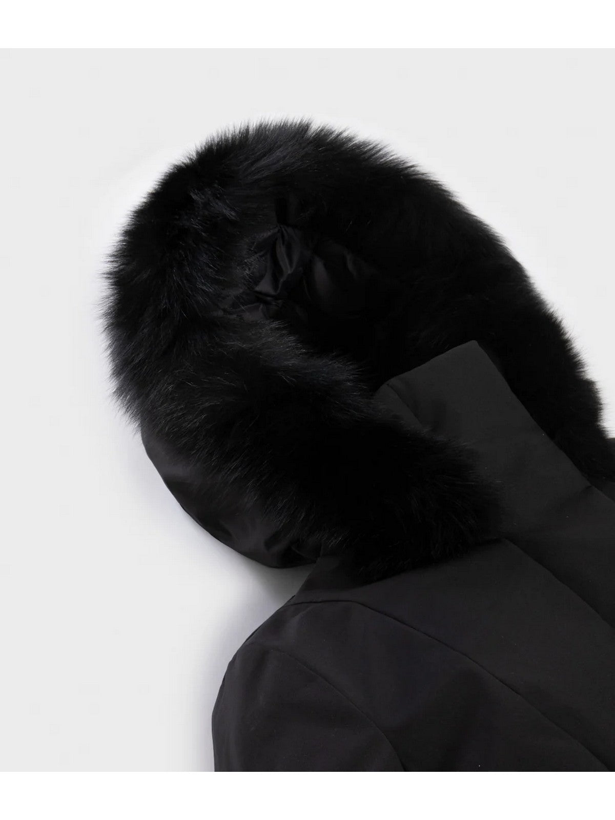 REFRIGIWEAR Piumino Donna LADY TECH/1 FUR JACKET BLACK - W99108 XT3790 G06000 gioboutiqueweb
