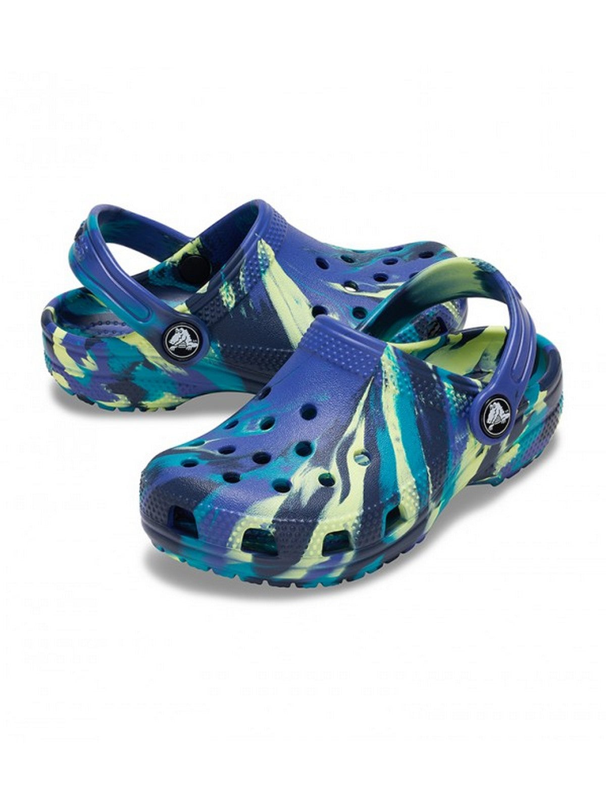 Crocs Sabot Bambini e ragazzi Classic Marbled Clog K - CR.207464 NVTT gioboutiqueweb