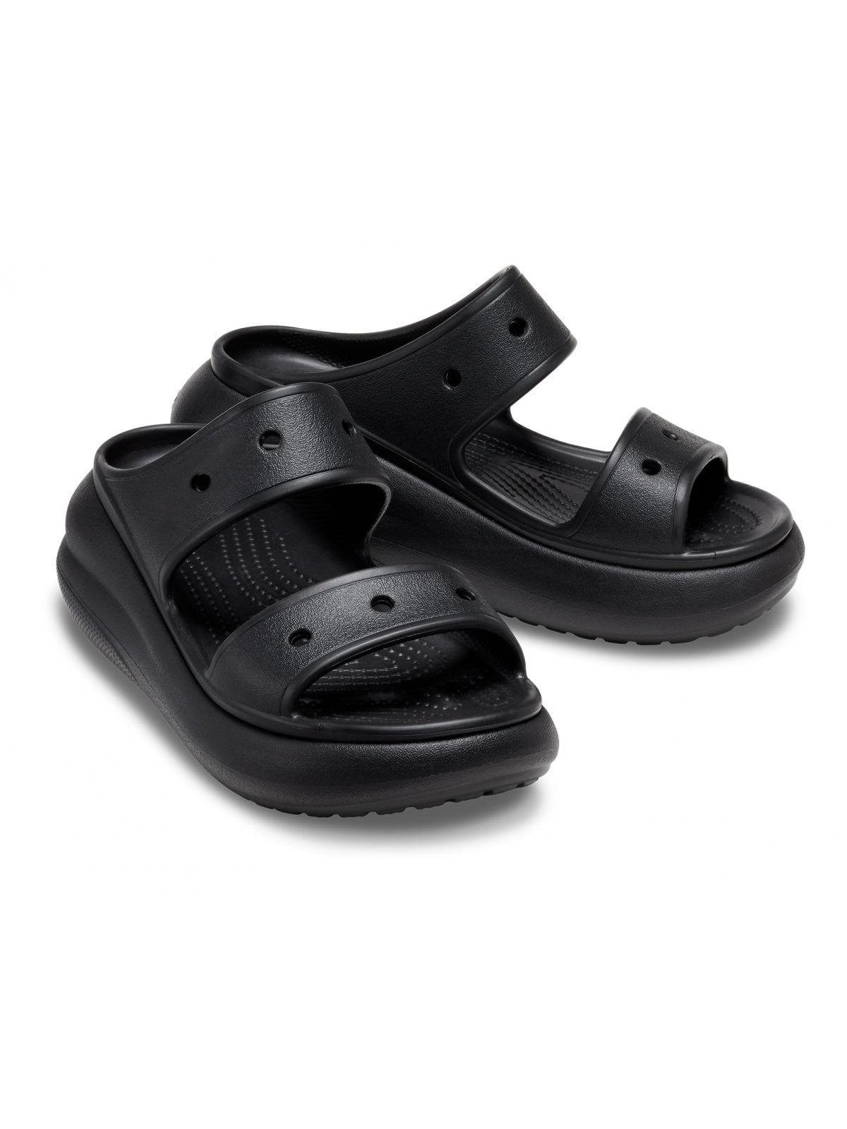 Crocs Sandalo Donna Classic Crush Sandal W - CR.207670 BLK gioboutiqueweb