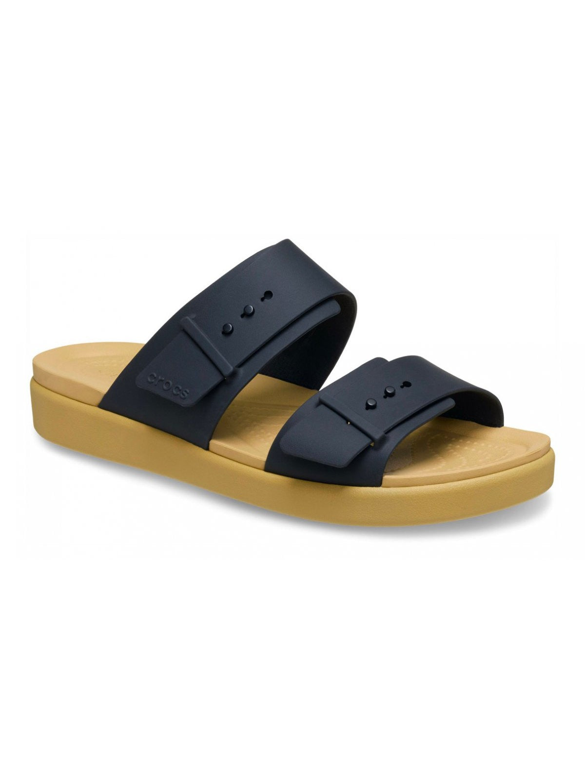 Crocs Ciabatta Donna Brooklyn Buckle Low Low Wdge W - CR.211215 BLKT gioboutiqueweb