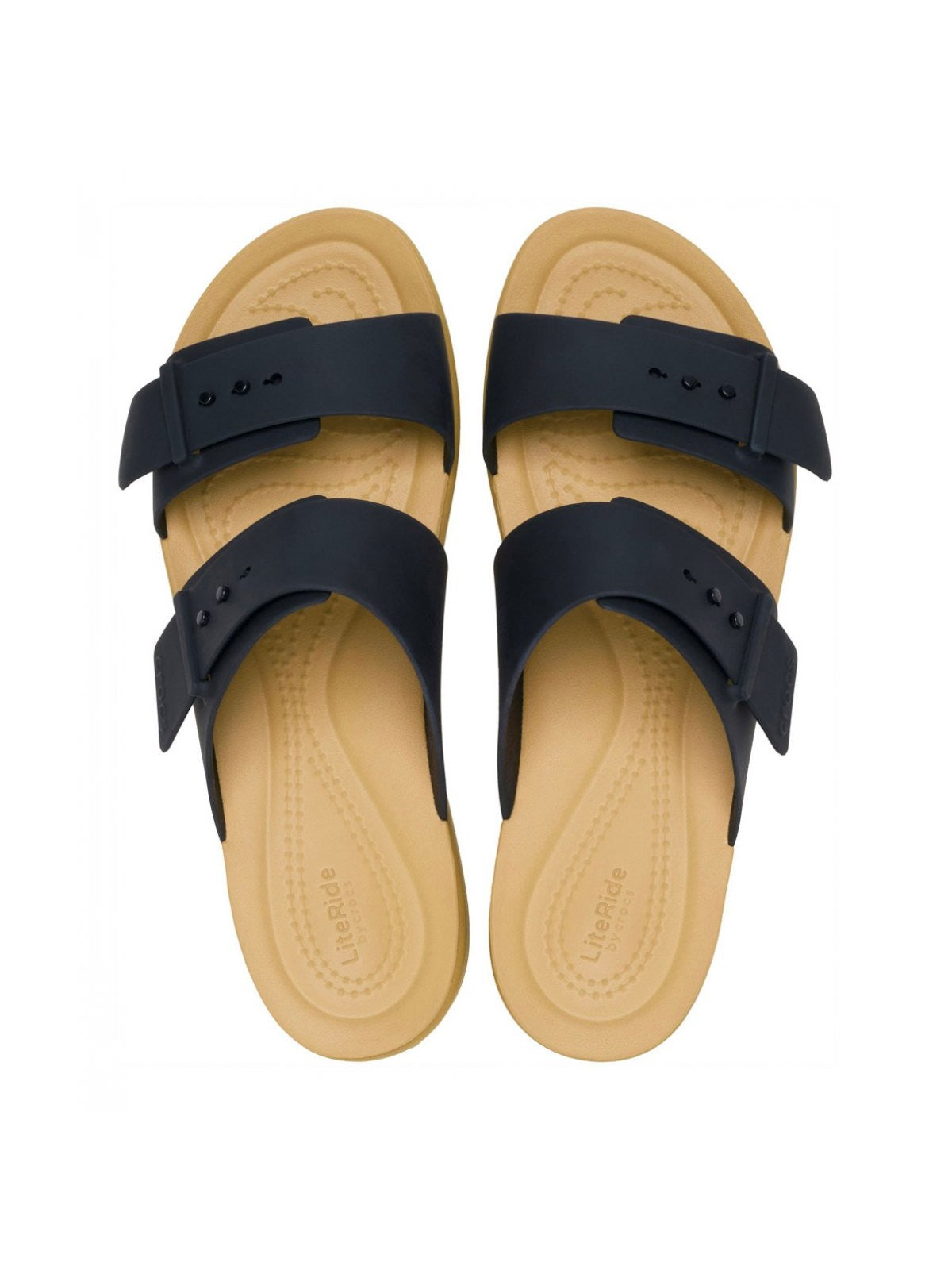 Crocs Ciabatta Donna Brooklyn Buckle Low Low Wdge W - CR.211215 BLKT gioboutiqueweb