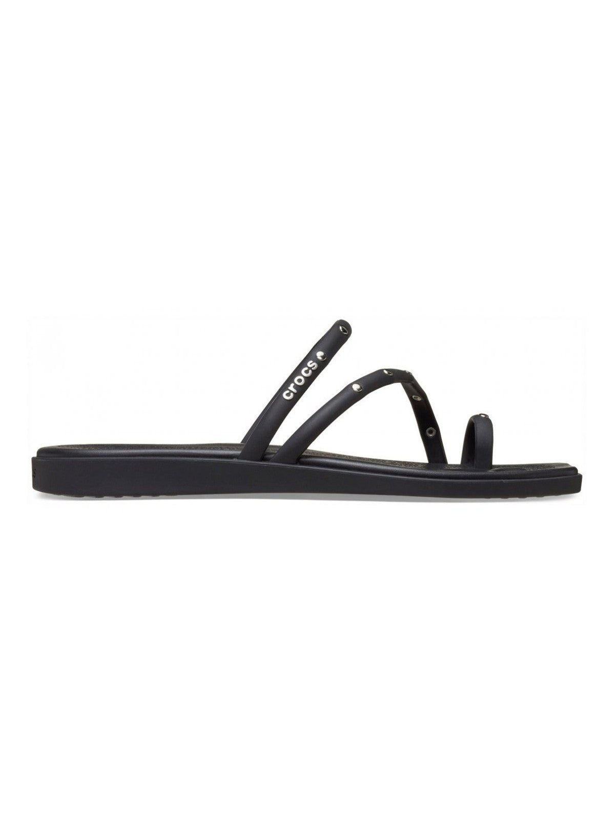 Crocs Sandalo Donna Miami Studded Toe Loop Sndl W - CR.211447 BLK gioboutiqueweb