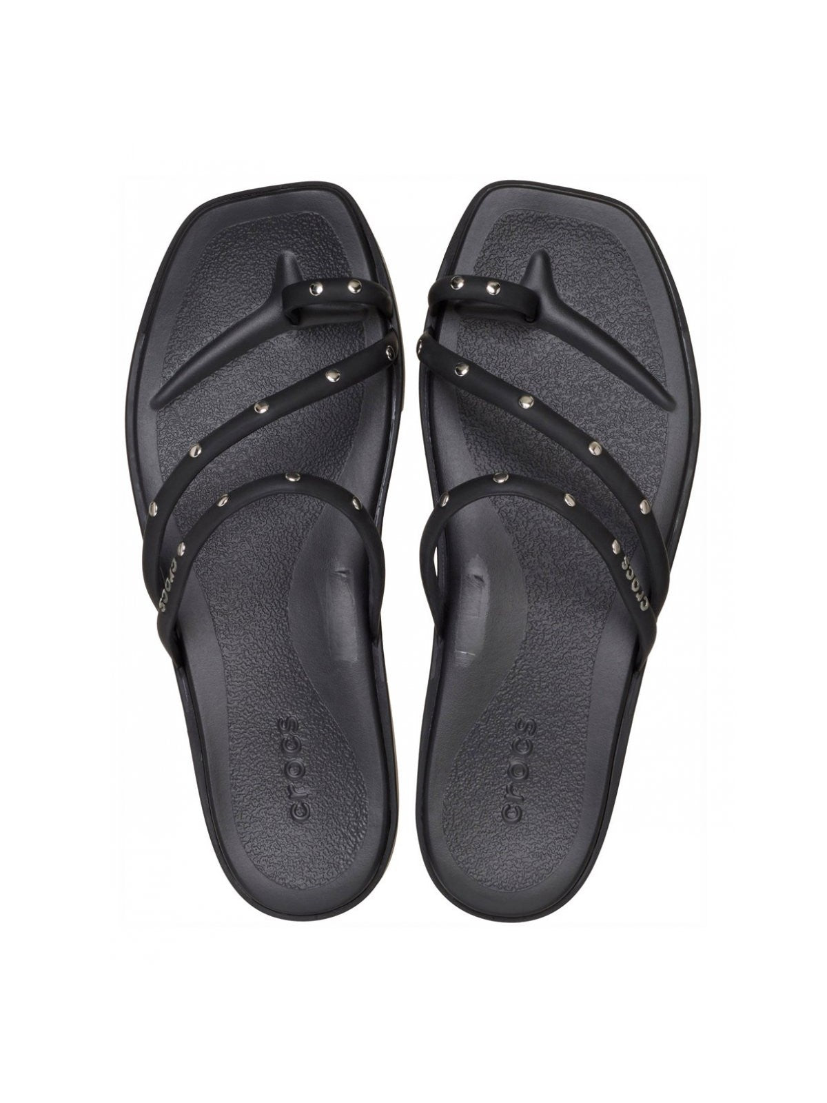 Crocs Sandalo Donna Miami Studded Toe Loop Sndl W - CR.211447 BLK gioboutiqueweb