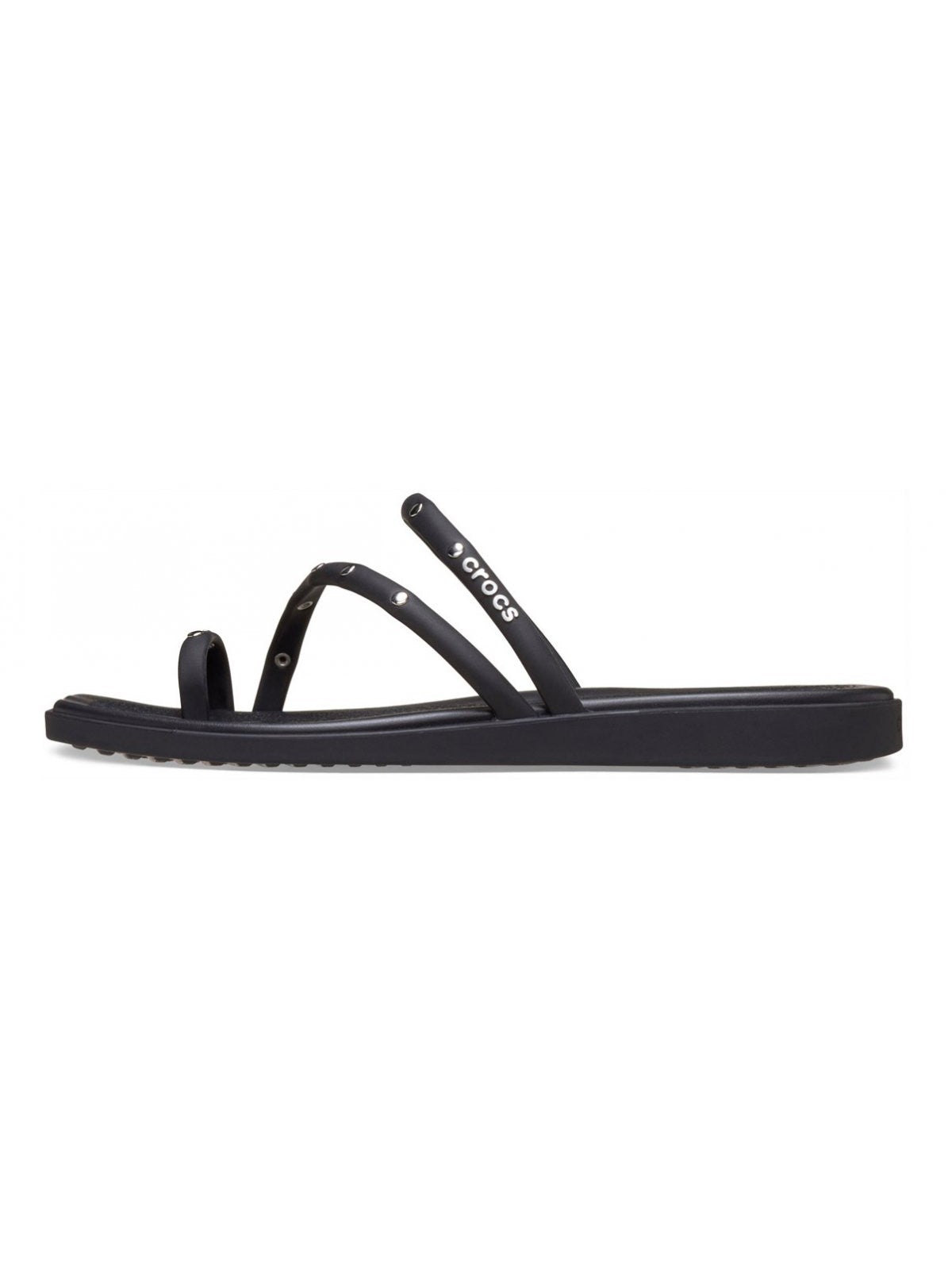 Crocs Sandalo Donna Miami Studded Toe Loop Sndl W - CR.211447 BLK gioboutiqueweb