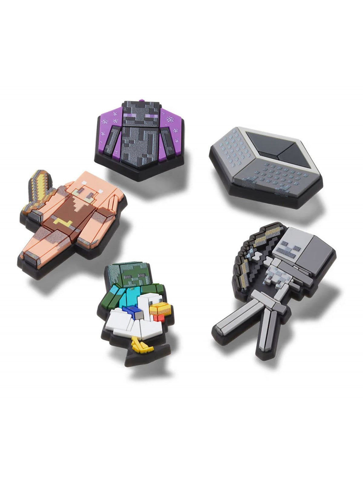 Crocs JIBBITZ Unisex adulto Minecraft 5 Pack - CR.5189 JIB UCOL gioboutiqueweb