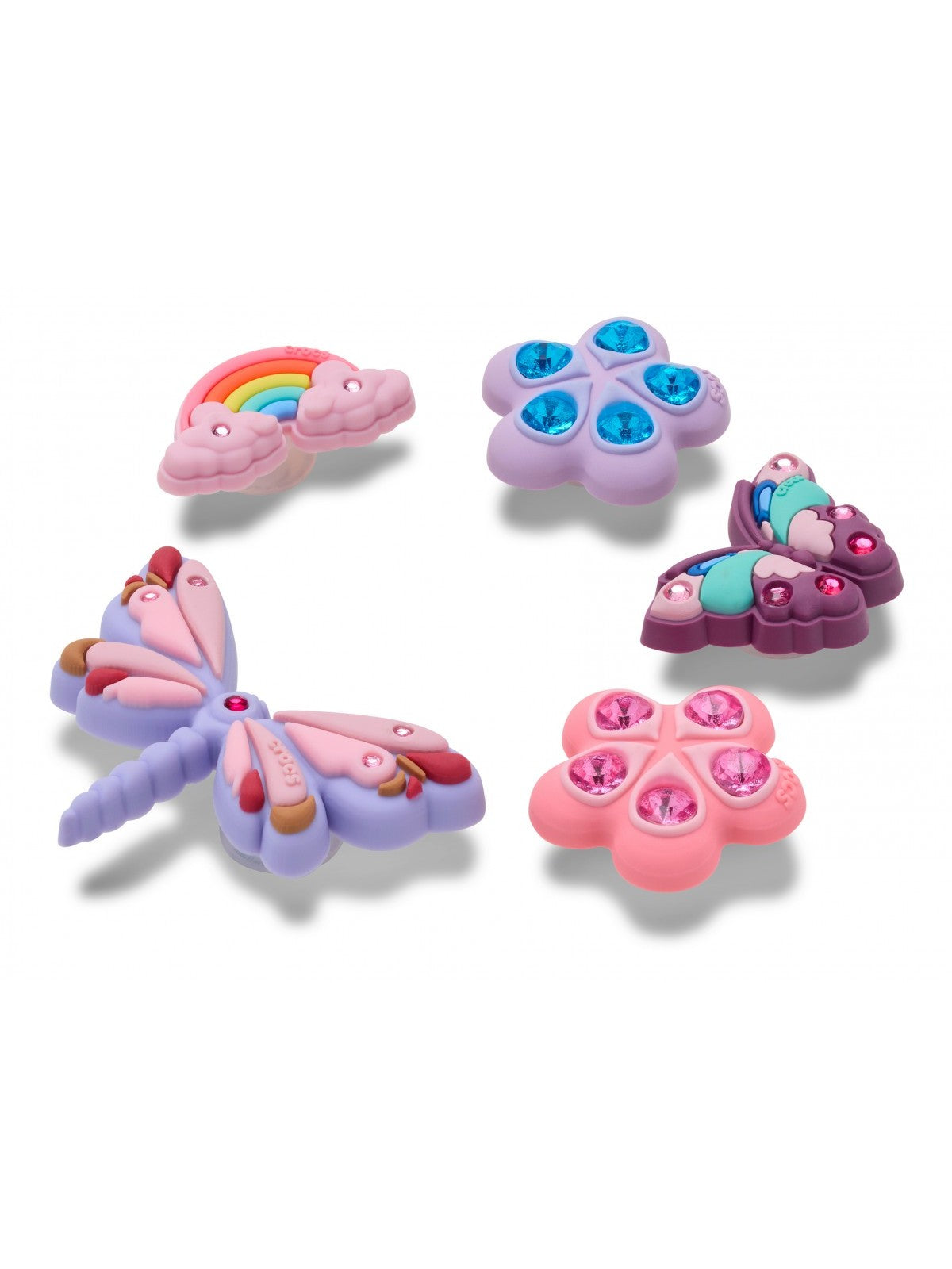 Crocs JIBBITZ Unisex adulto Magical Garden Bug 5 Pack - CR.5950 JIB UCOL gioboutiqueweb