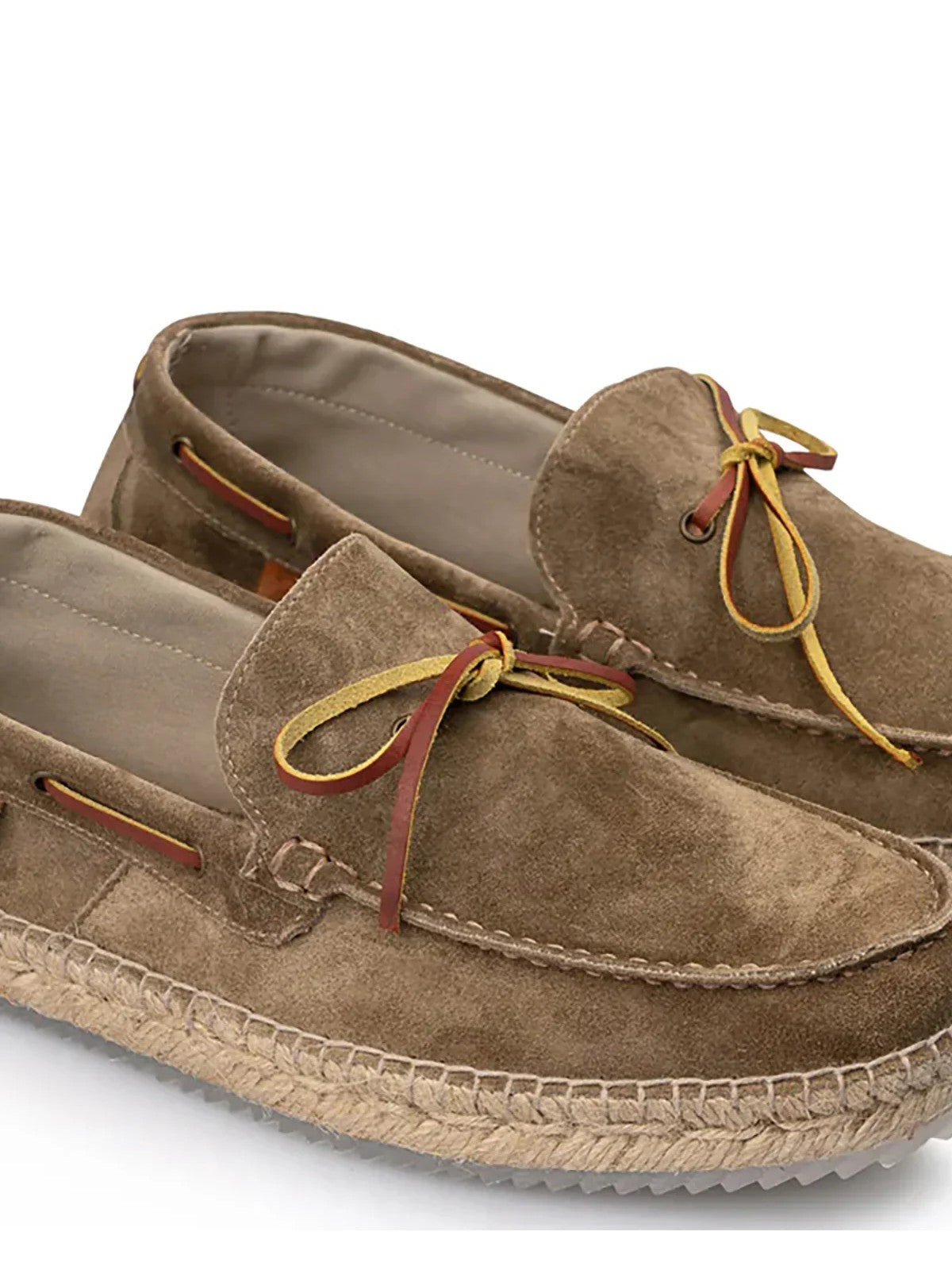 ESPADRILLES Mocassino Uomo VARO SILK TORTORA - 11559000
