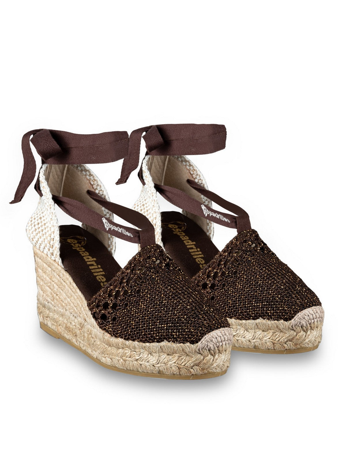 ESPADRILLES Sandalo Donna VALENCIANA ARTE MOKA - 11559144 MOKA gioboutiqueweb