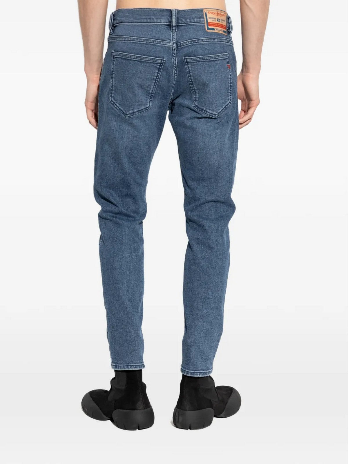 DIESEL Jeans Uomo 2019 D-STRUKT L.30 PANTALONI Blu - A03562 0HDBK 01 gioboutiqueweb