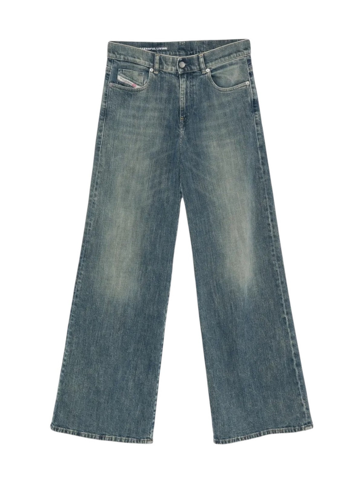 DIESEL Jeans Donna 1978 D-AKEMI L.32 PANTALONI Blu - A03624 007EJ 01 gioboutiqueweb
