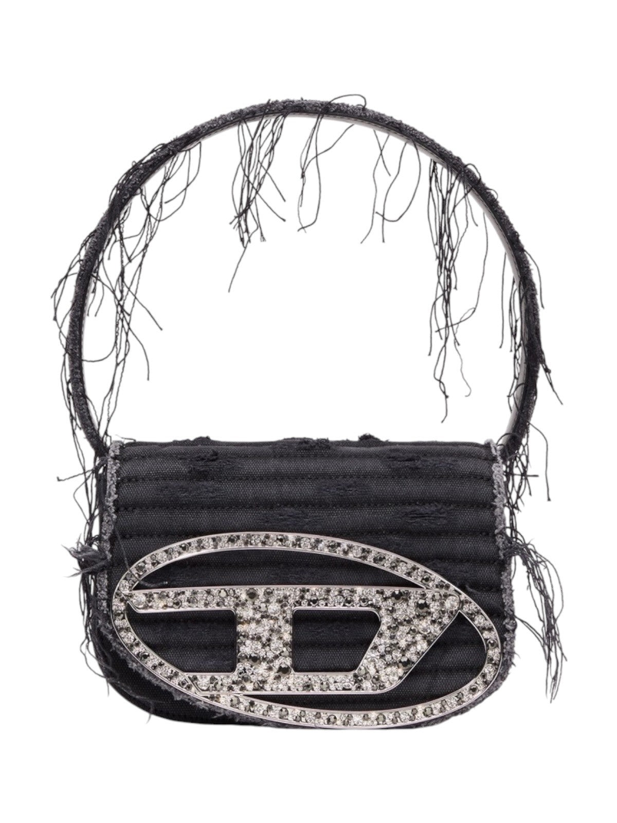 DIESEL Borsa Donna 1DR 1DR SHOULDER BAG Nero - X08396 P6319 T8013 gioboutiqueweb