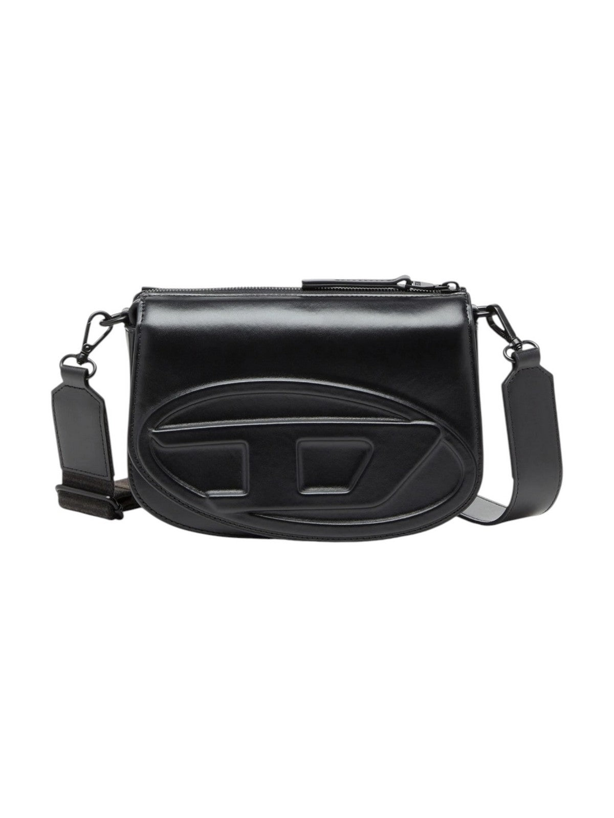 DIESEL Borsa Donna 1DR 2.0 1DR CAMERA BAG CROSS BODYBAG Nero - X10223 PR818 T8013 gioboutiqueweb