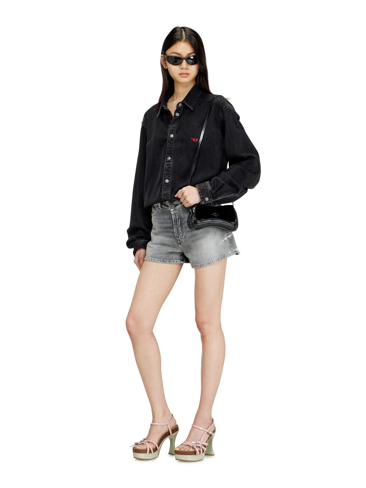 DIESEL Borsa Donna PLAY PLAY CROSSBODY XS CROSS BODYBAG Nero - X10521 P6255 HA881 gioboutiqueweb