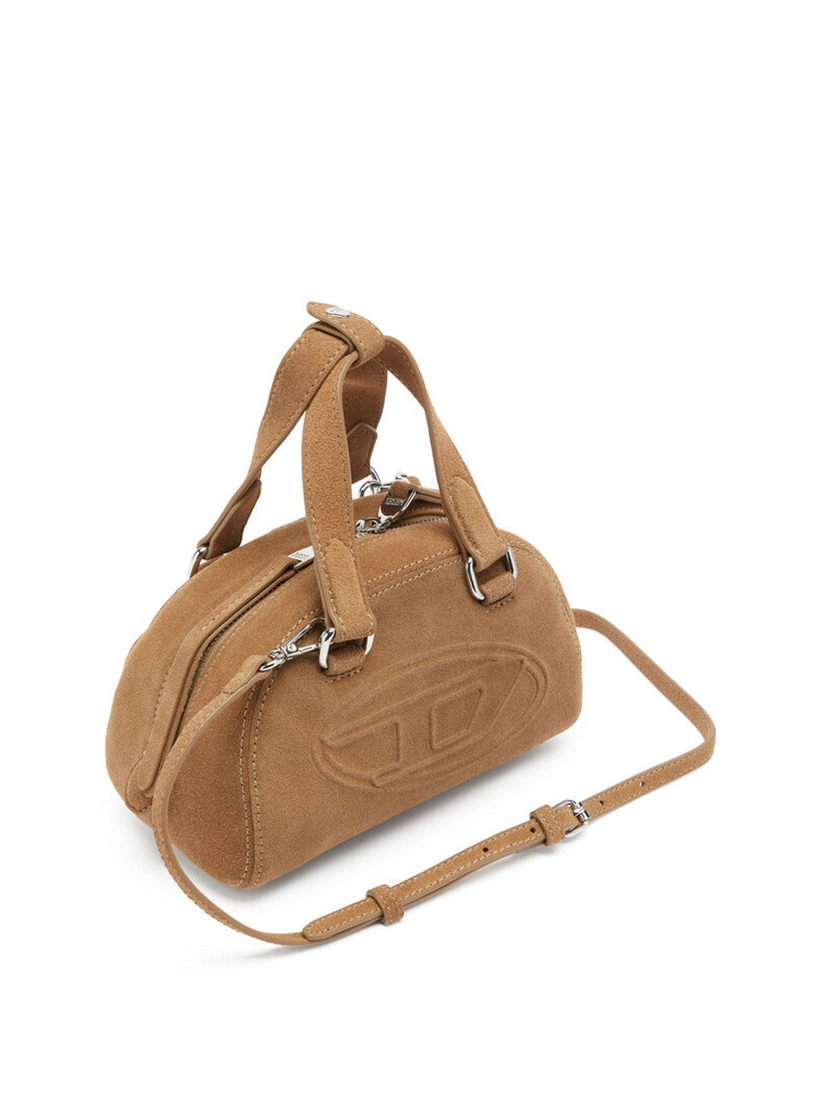 DIESEL Borsa Donna 1DR 2.0 1DR DOME CROSSBODY CROSS BODYBAG Marrone - X10720 P9026 T2169 gioboutiqueweb