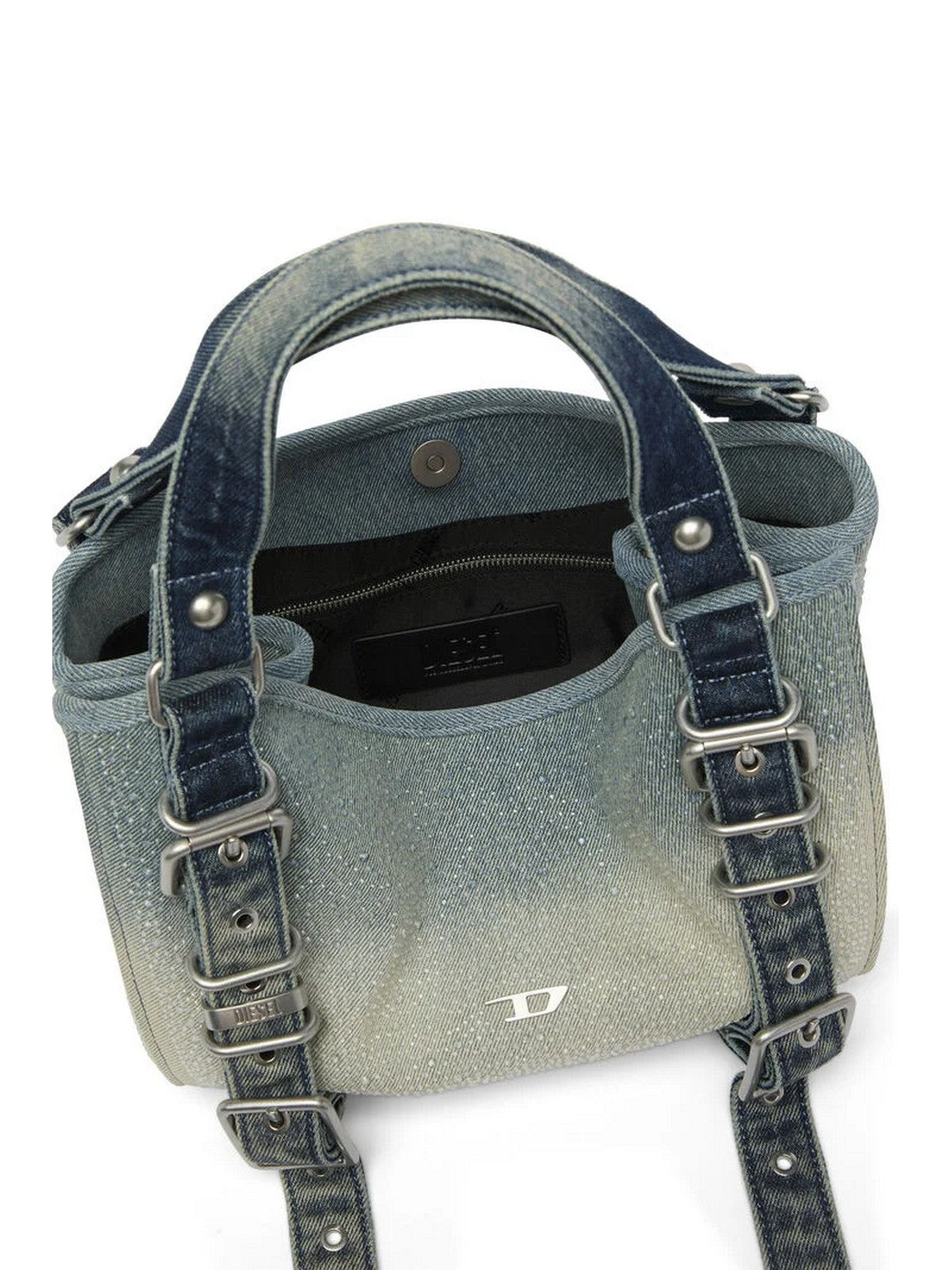 DIESEL Borsa Donna D-ONE D-ONE TOPHANDLE S Top-Handle Bags Blu - X10930 P9402 HB621 gioboutiqueweb