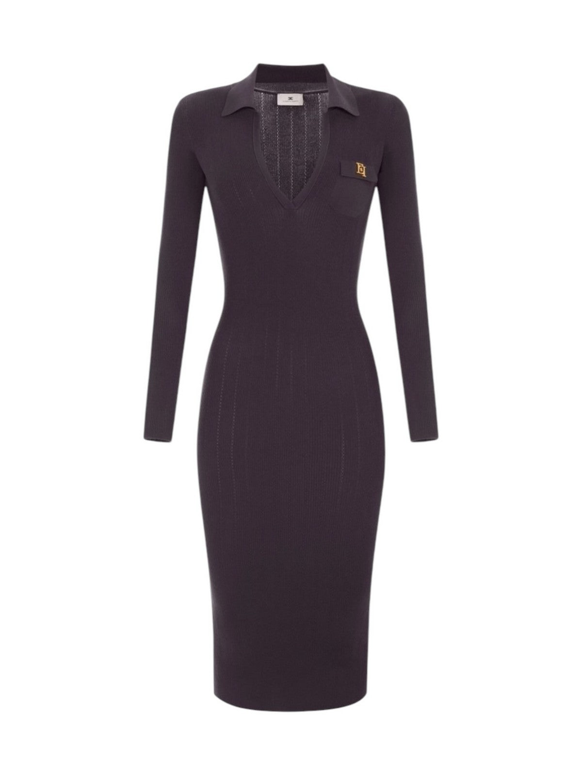 ELISABETTA FRANCHI Abito Donna DARK CHOCOLATE - AM08B66E2 EV9 gioboutiqueweb