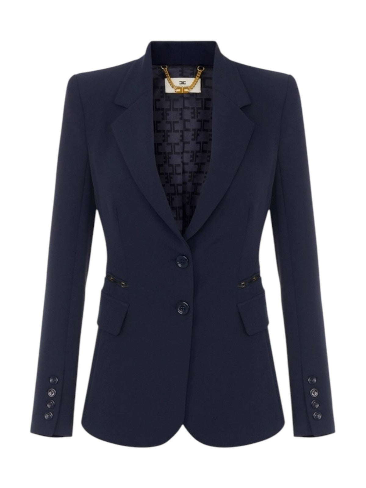 ELISABETTA FRANCHI Giacca Donna BLU NOTTE- GI27466E2 H88 gioboutiqueweb
