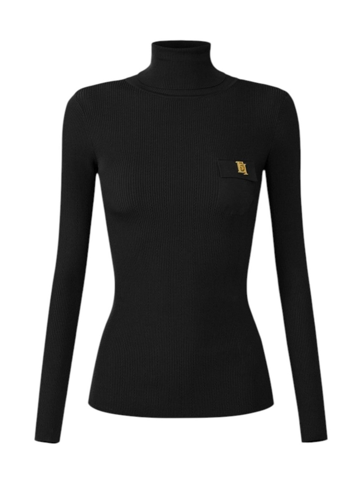 ELISABETTA FRANCHI Maglione Donna NERO - MK05B66E2 110 gioboutiqueweb