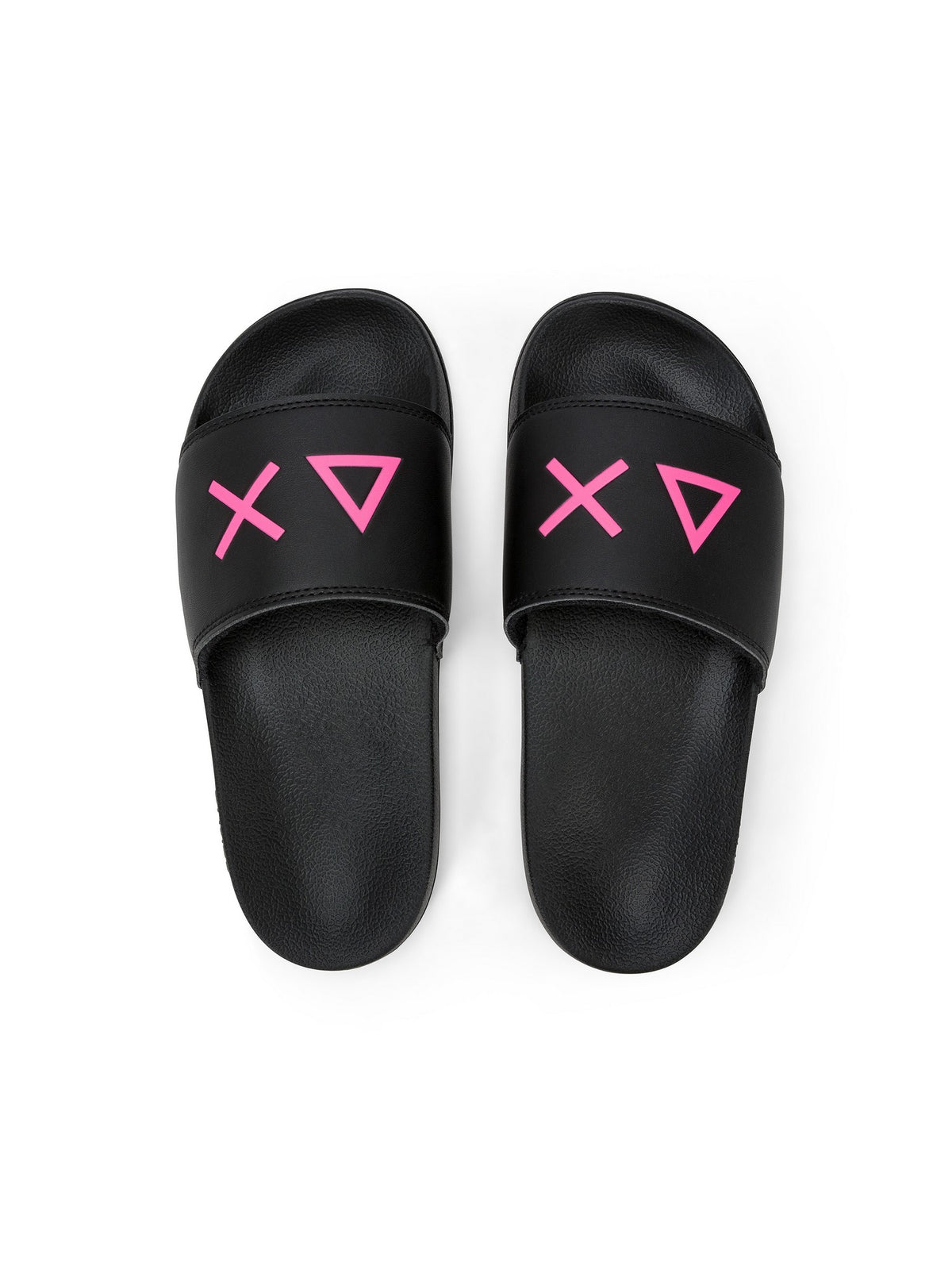 Sun68 Ciabatte Donna Slippers Logo Nero - X36210-11 gioboutiqueweb