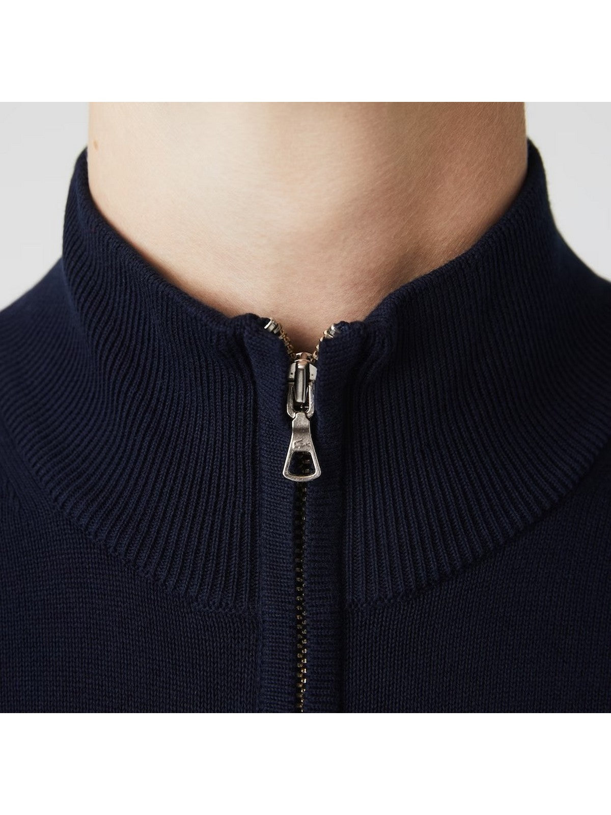 LACOSTE Cardigan Uomo AH1957 166 Blu gioboutiqueweb