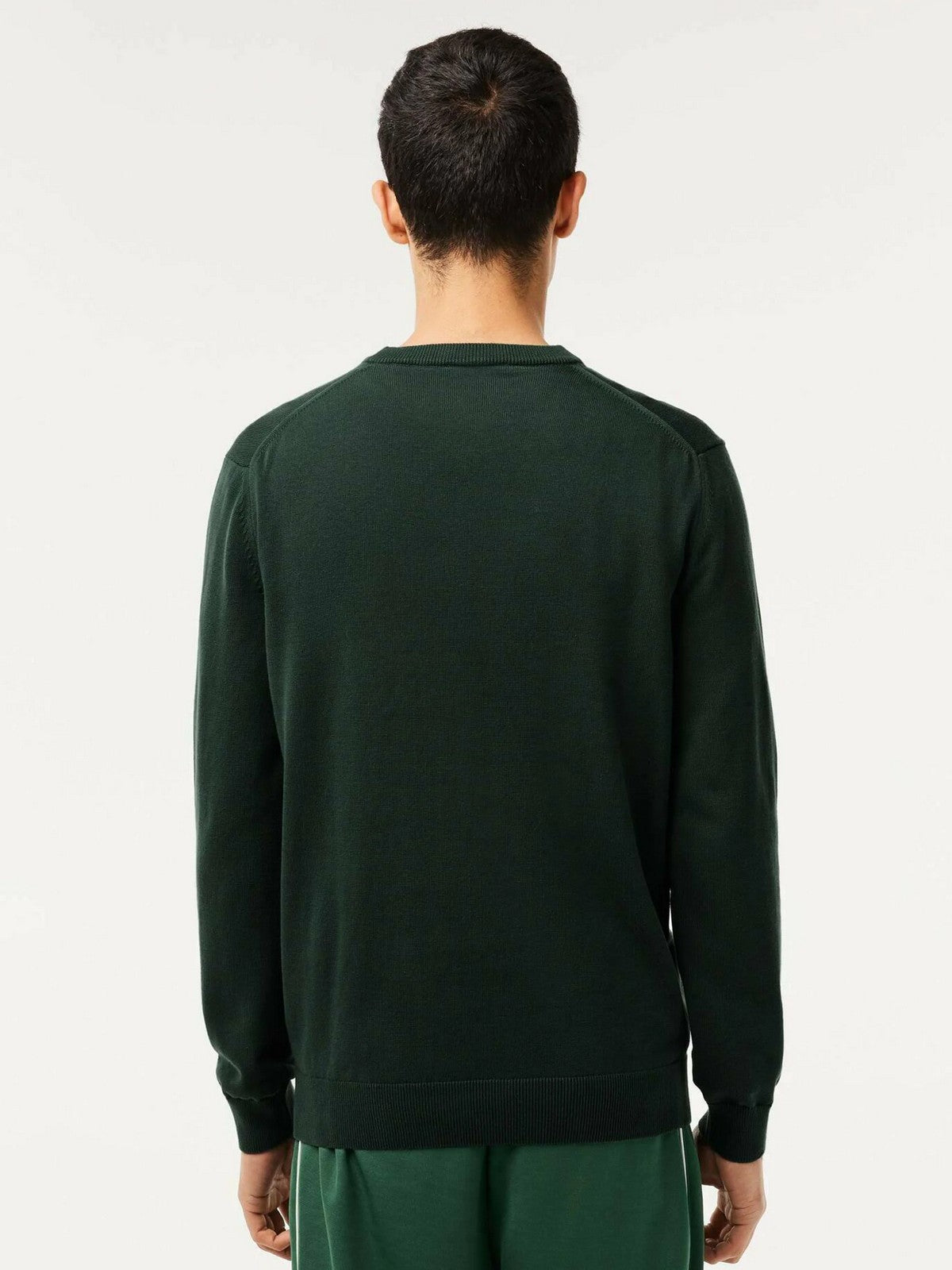 LACOSTE Maglione Uomo AH3225 YZP Verde gioboutiqueweb