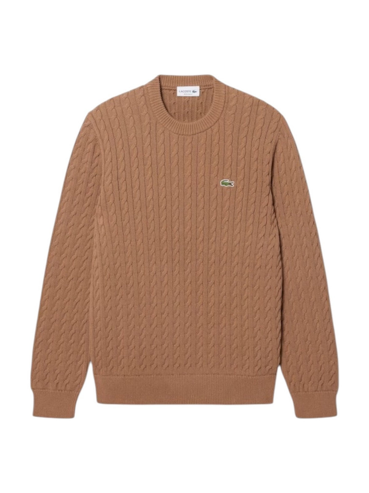 LACOSTE Maglione Uomo Cammello - AH7627 UQW gioboutiqueweb