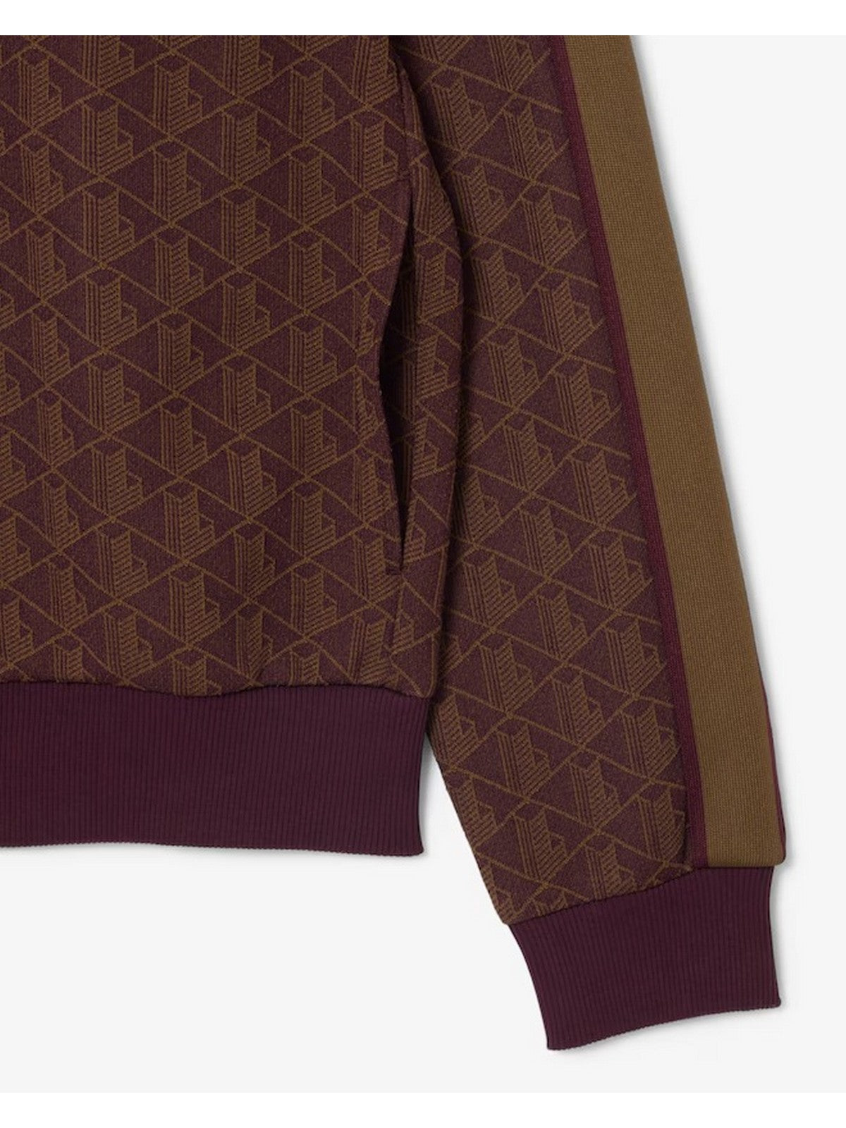 LACOSTE Felpa Uomo Marrone - SH1368 WD9 gioboutiqueweb