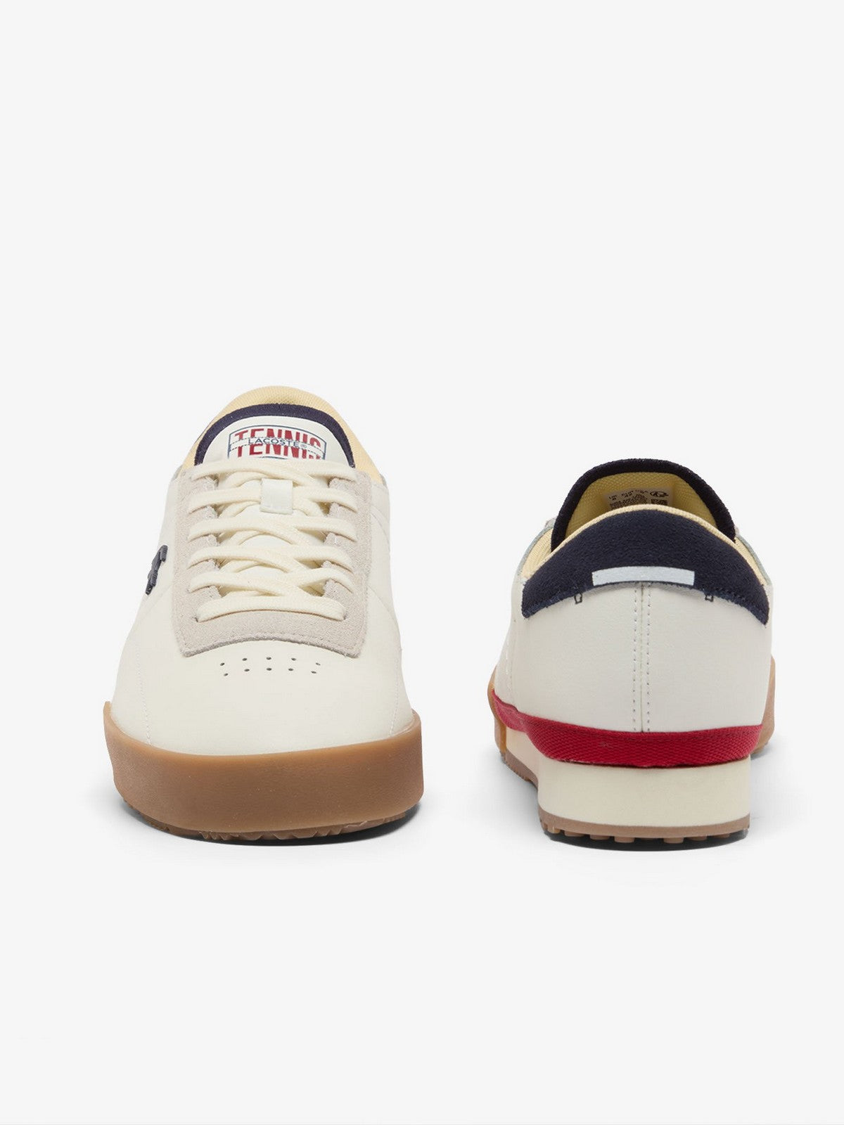 LACOSTE Sneaker Uomo 750SMA0161 407 WHT/NVY/RED gioboutiqueweb