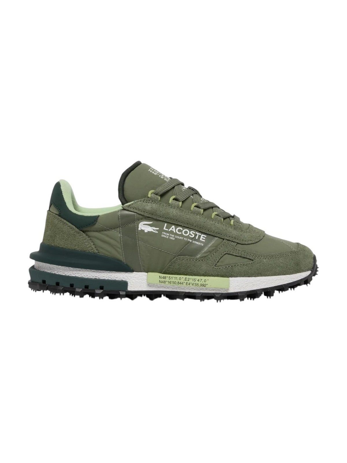 LACOSTE Sneaker Uomo 751SMA0041 255 VERDE gioboutiqueweb