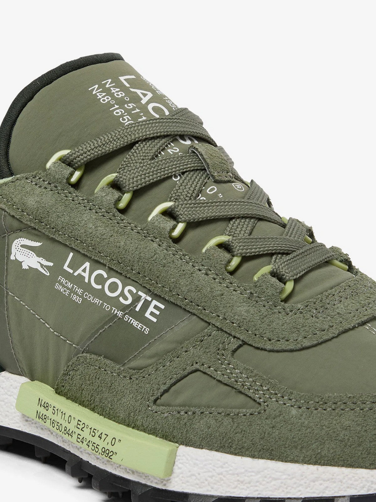 LACOSTE Sneaker Uomo 751SMA0041 255 VERDE gioboutiqueweb