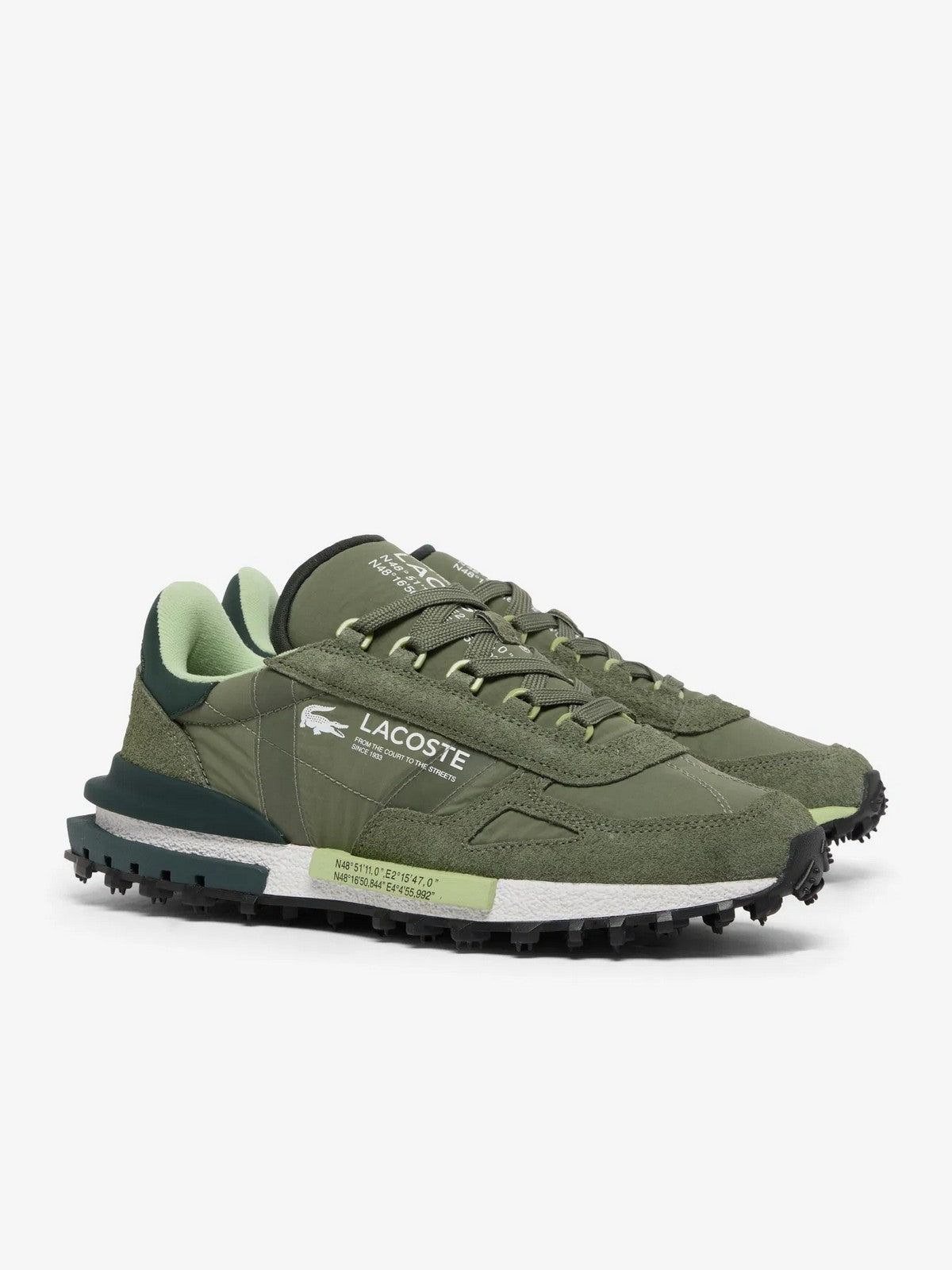 LACOSTE Sneaker Uomo 751SMA0041 255 VERDE gioboutiqueweb