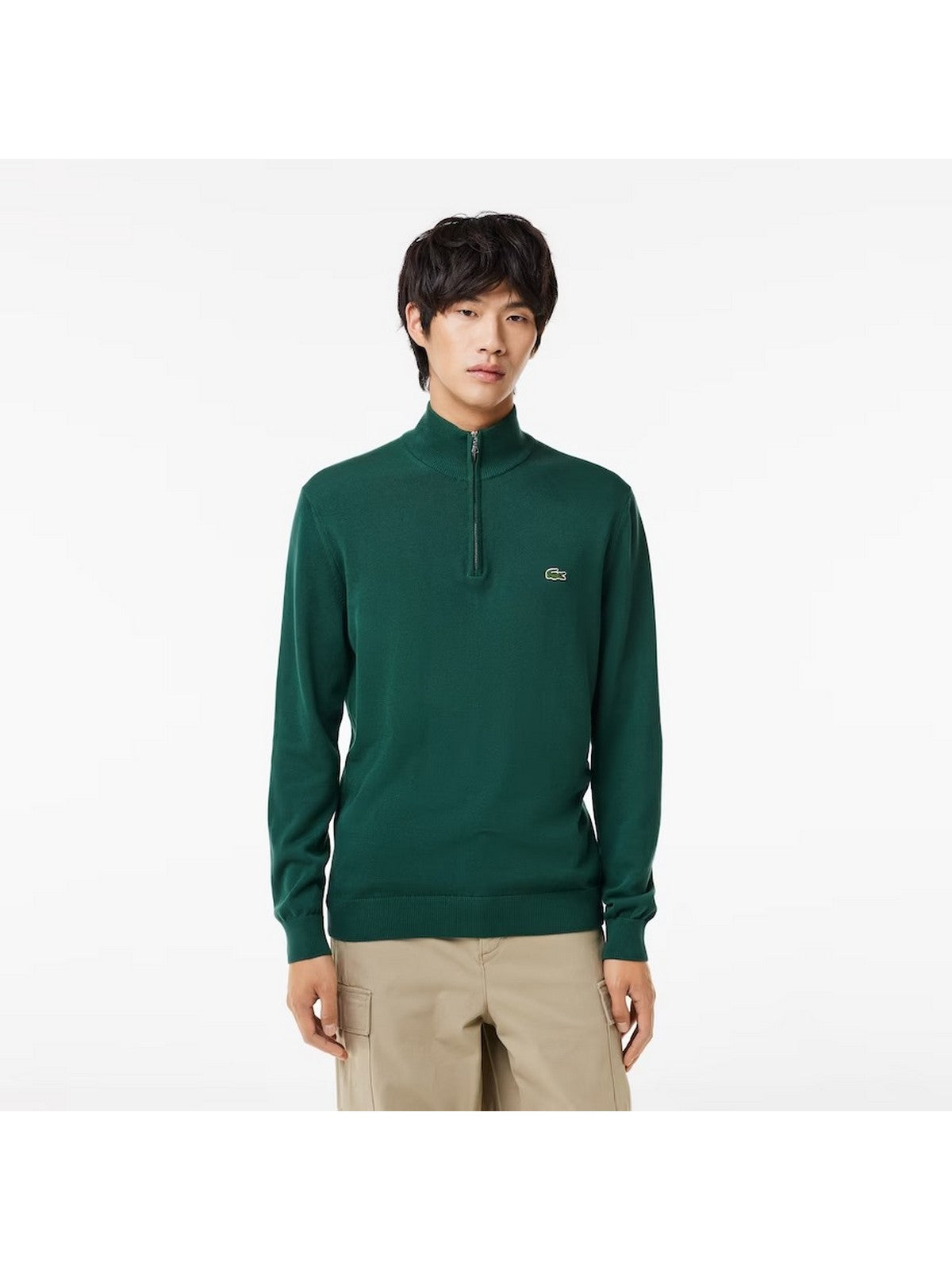 LACOSTE Maglione Uomo AH1980 YZP Verde gioboutiqueweb