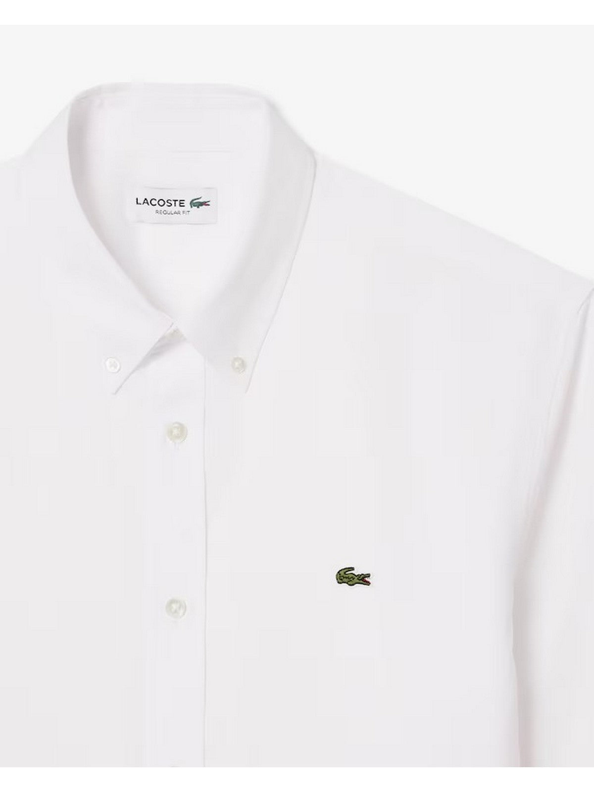 LACOSTE Camicia Uomo CH2933 001 Bianco gioboutiqueweb