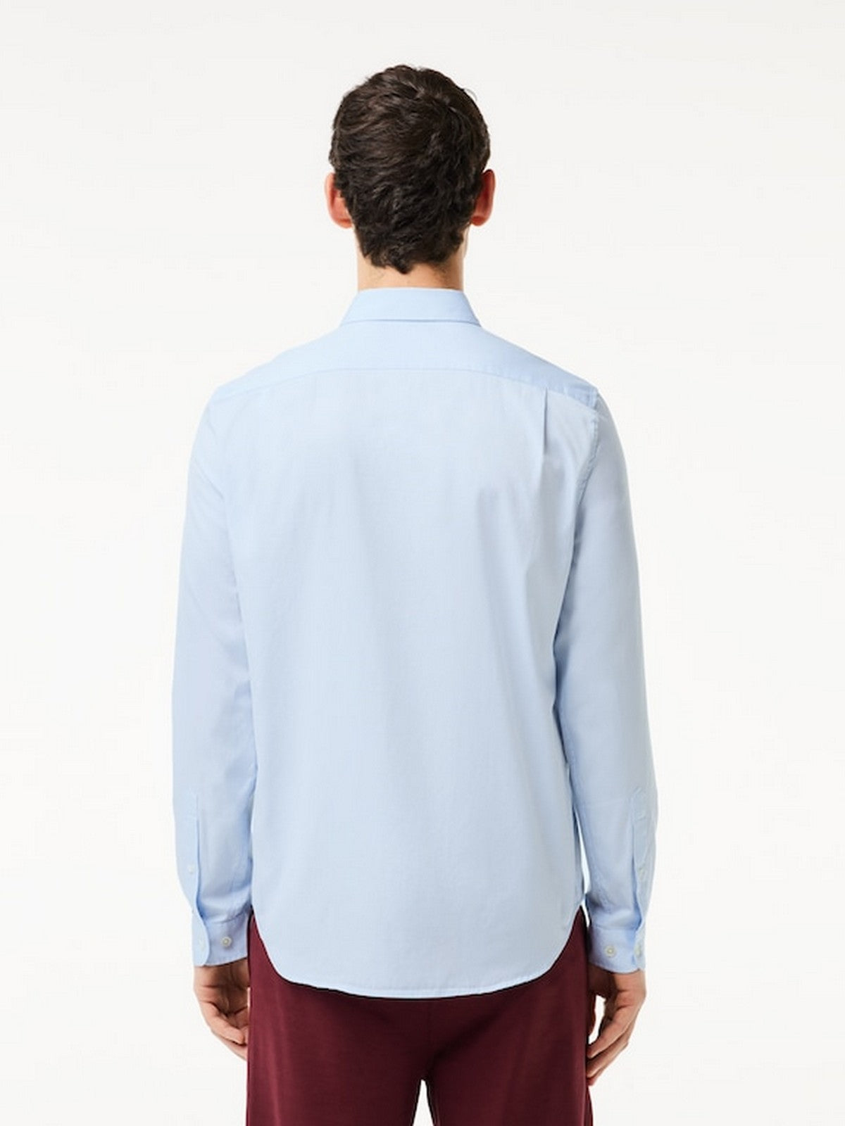 LACOSTE Camicia Uomo CH2933 HBP AZZURRO gioboutiqueweb
