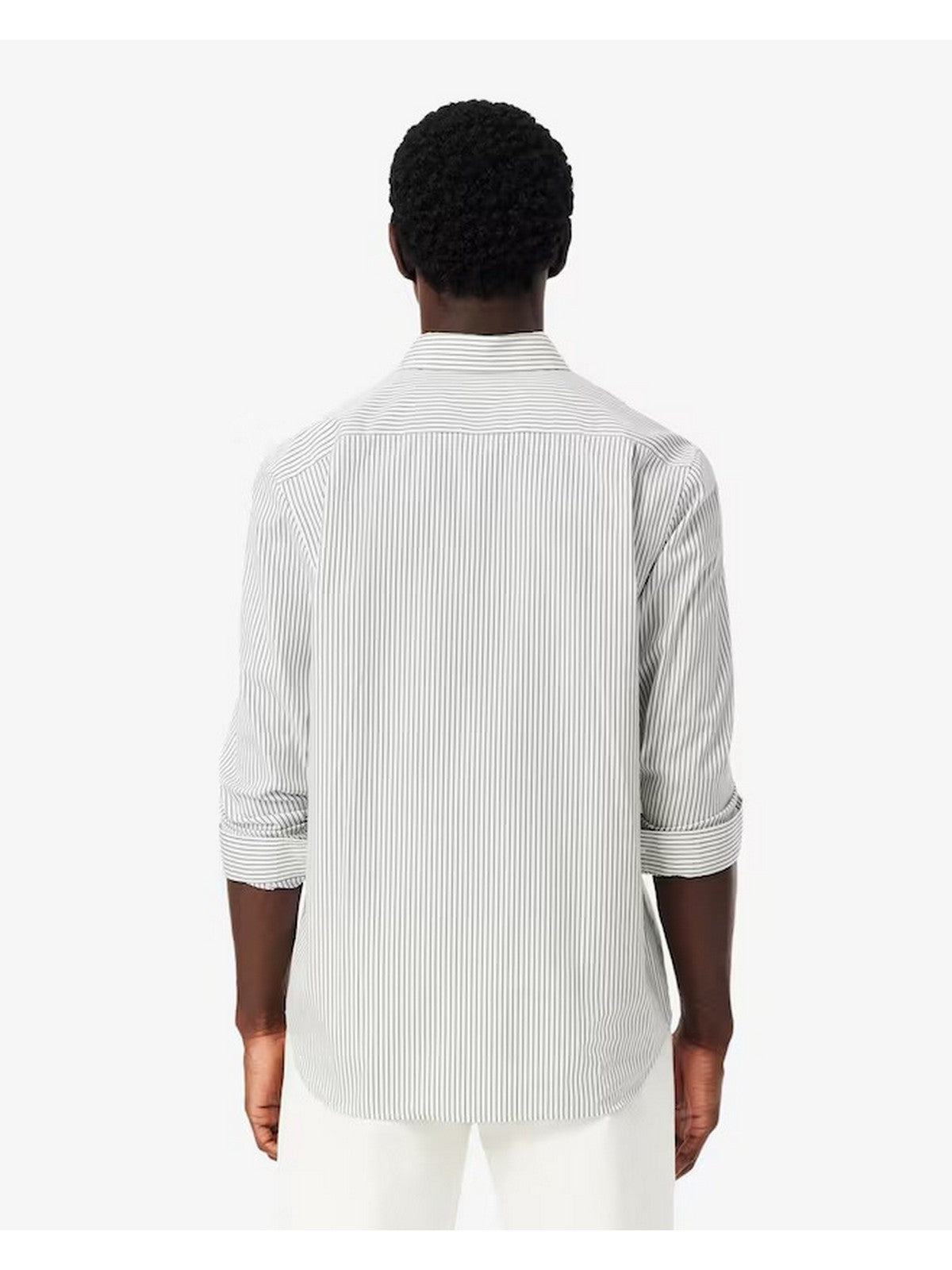 LACOSTE Camicia Uomo CH5084 324 Verde gioboutiqueweb