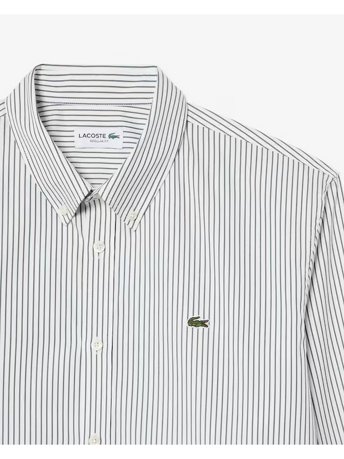 LACOSTE Camicia Uomo CH5084 324 Verde gioboutiqueweb