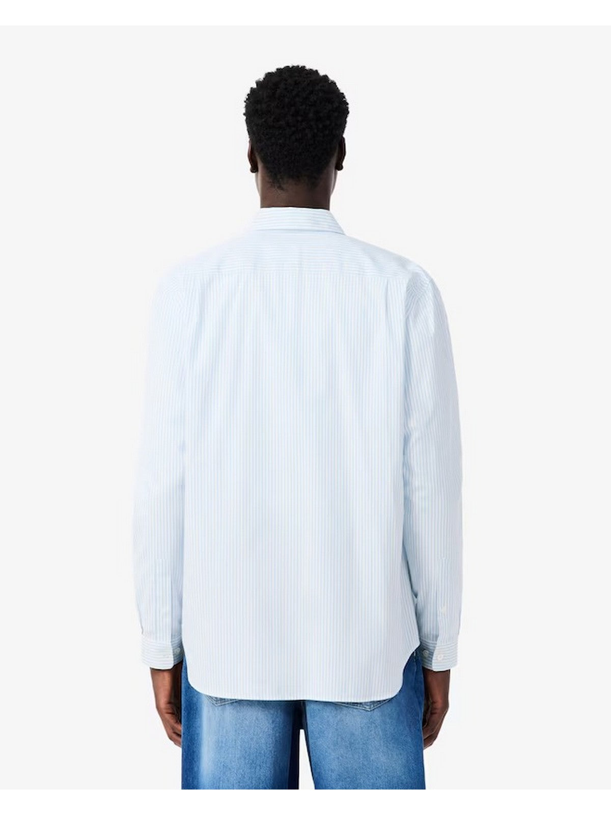 LACOSTE Camicia Uomo CH5084 FAC Bianco gioboutiqueweb