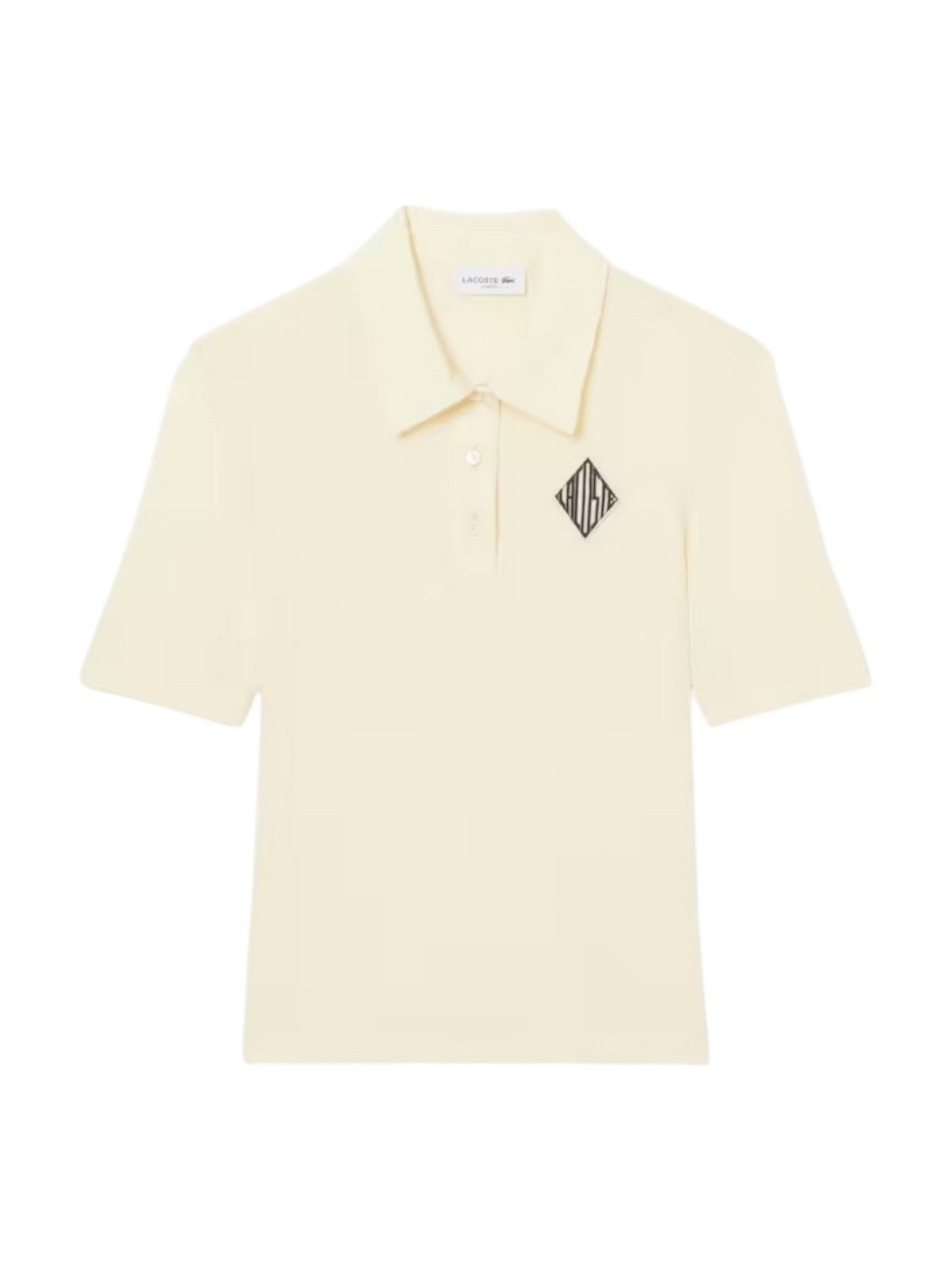 LACOSTE Polo Donna DF9783 S7G Beige gioboutiqueweb