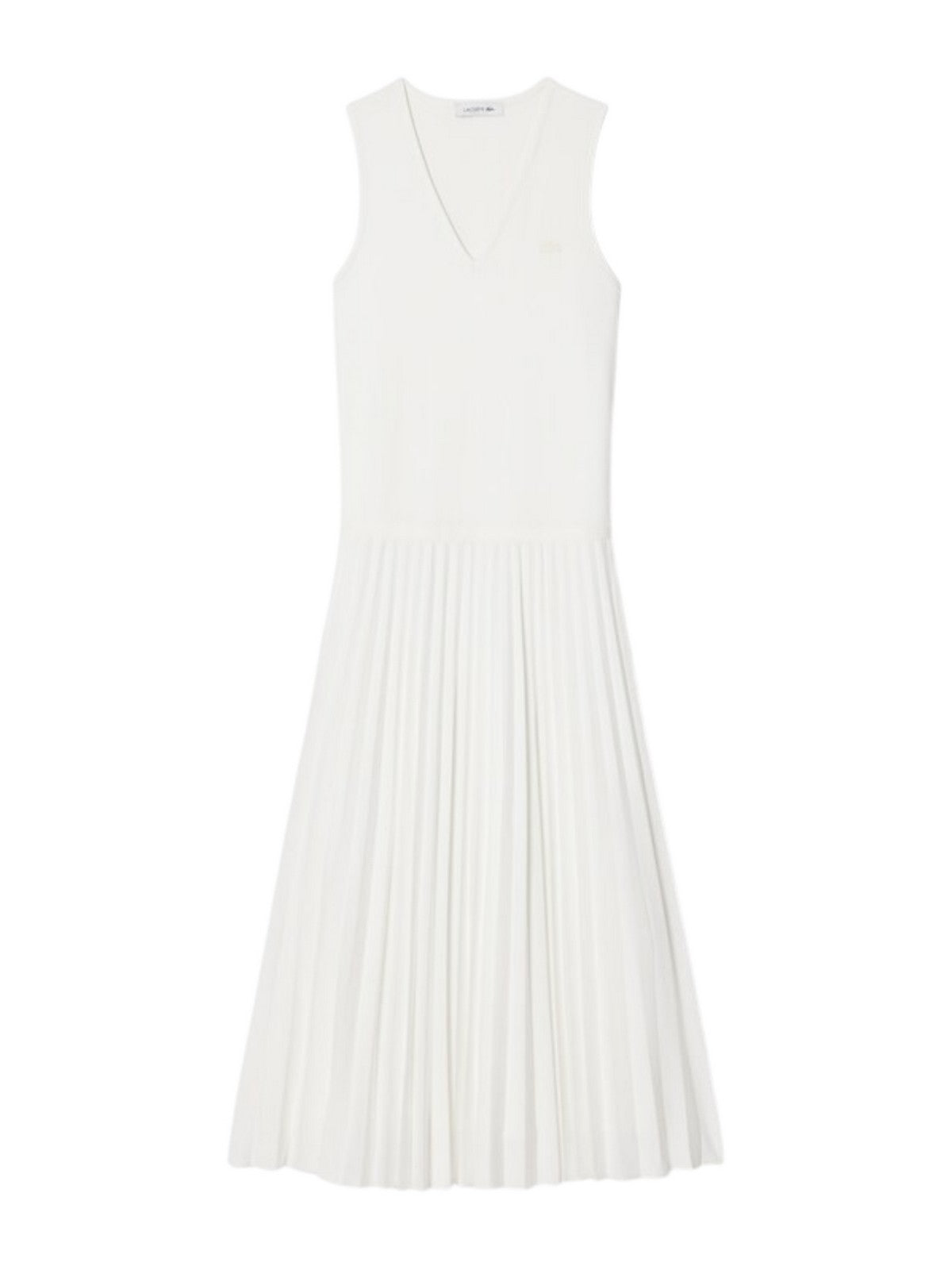 LACOSTE Abito Donna EF2432 70V Bianco gioboutiqueweb
