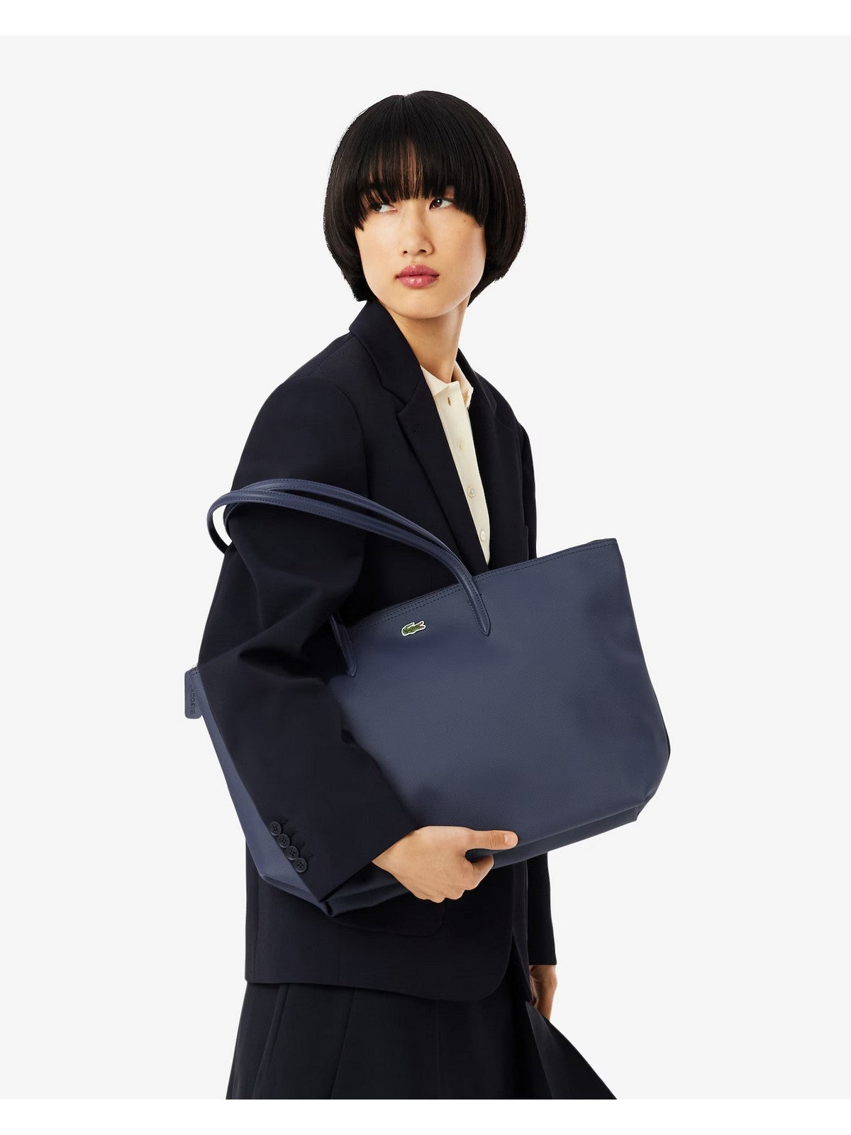 LACOSTE Borsa Donna NF1888 141 BLU gioboutiqueweb