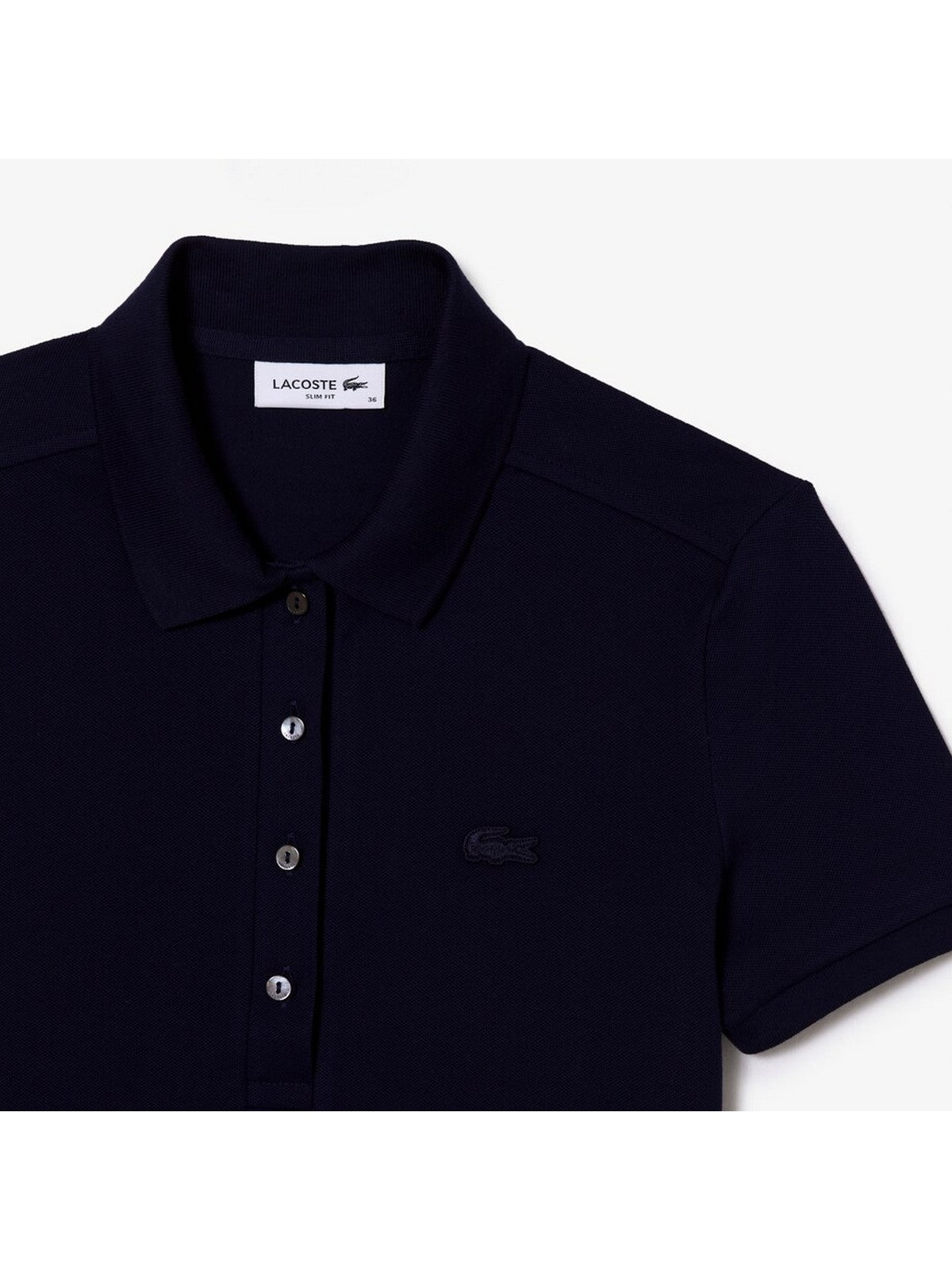 LACOSTE Polo Donna PF5462 166 Blu gioboutiqueweb