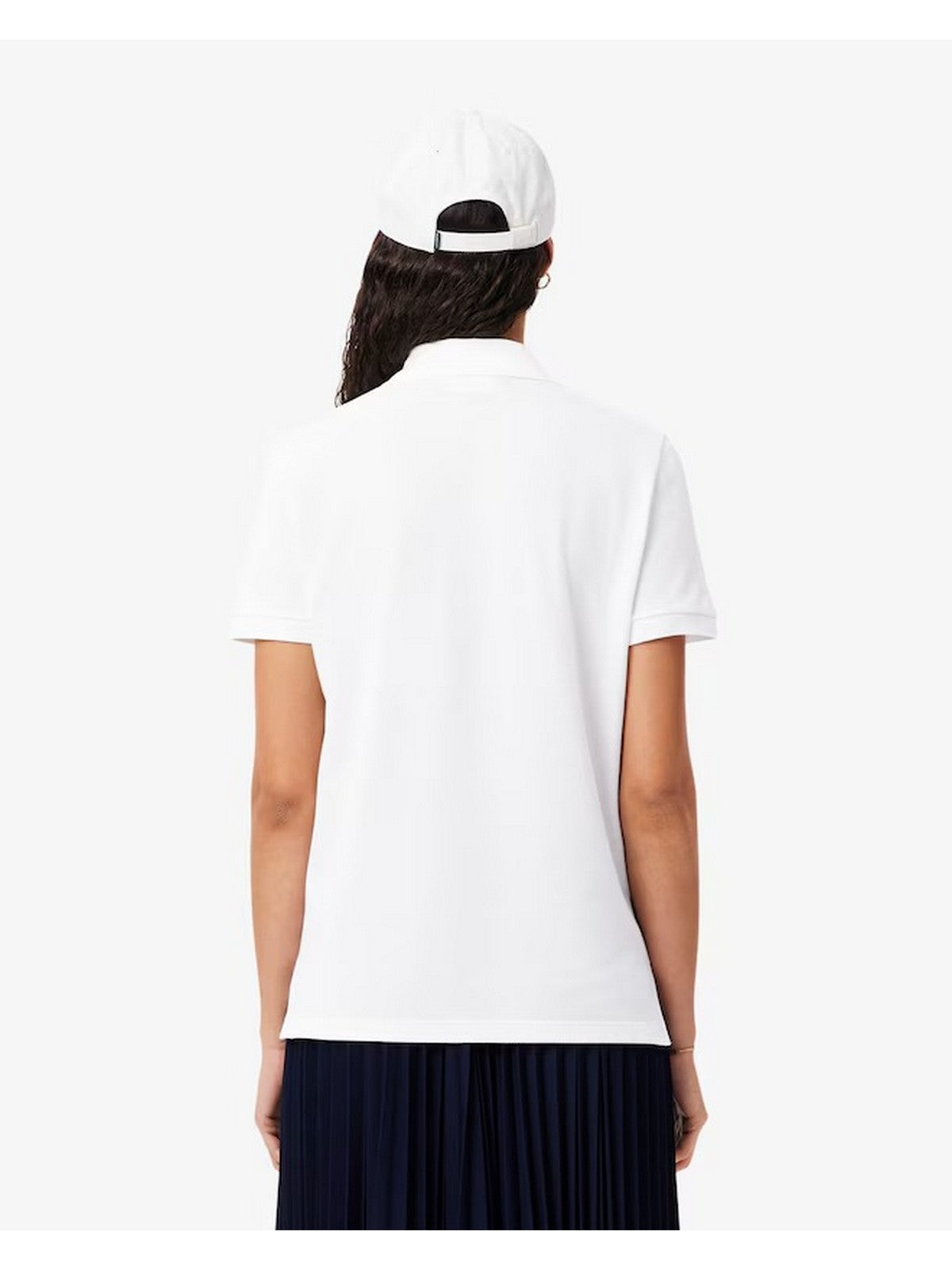 LACOSTE Polo Donna PF7839 001 Bianco gioboutiqueweb